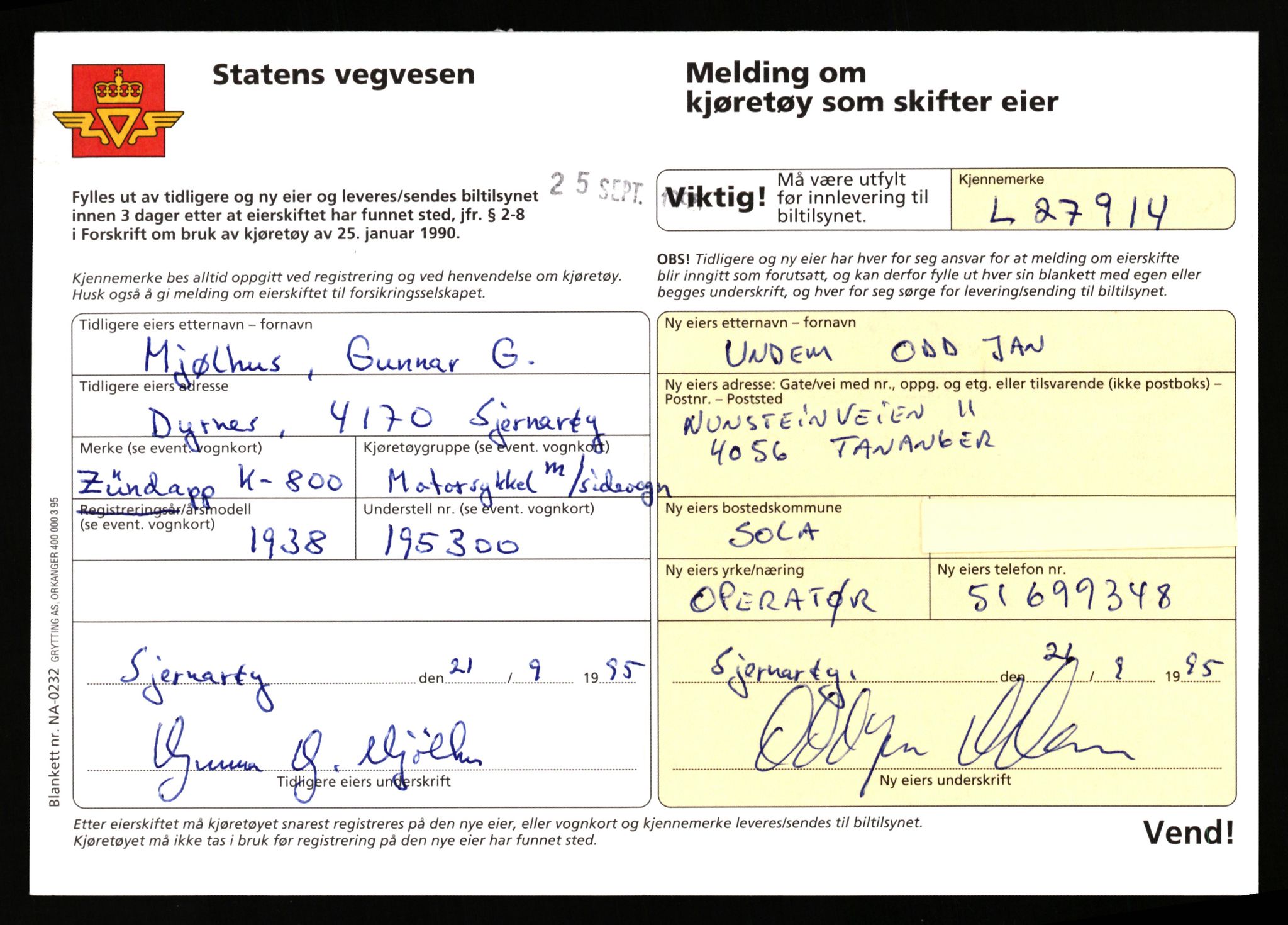 Stavanger trafikkstasjon, AV/SAST-A-101942/0/F/L0046: L-27800 - L-28399, 1930-1971, p. 420