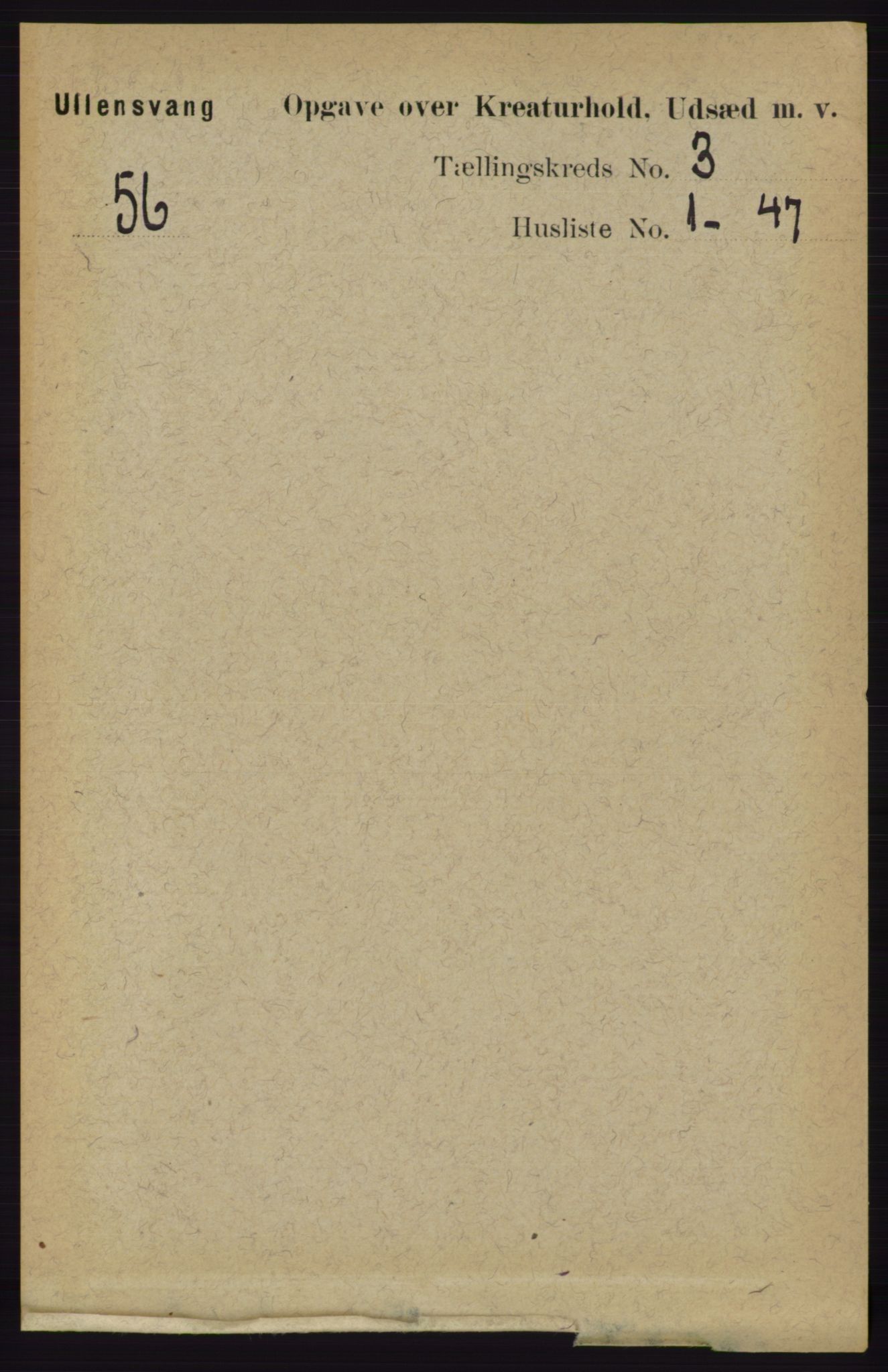 RA, 1891 census for 1230 Ullensvang, 1891, p. 6810