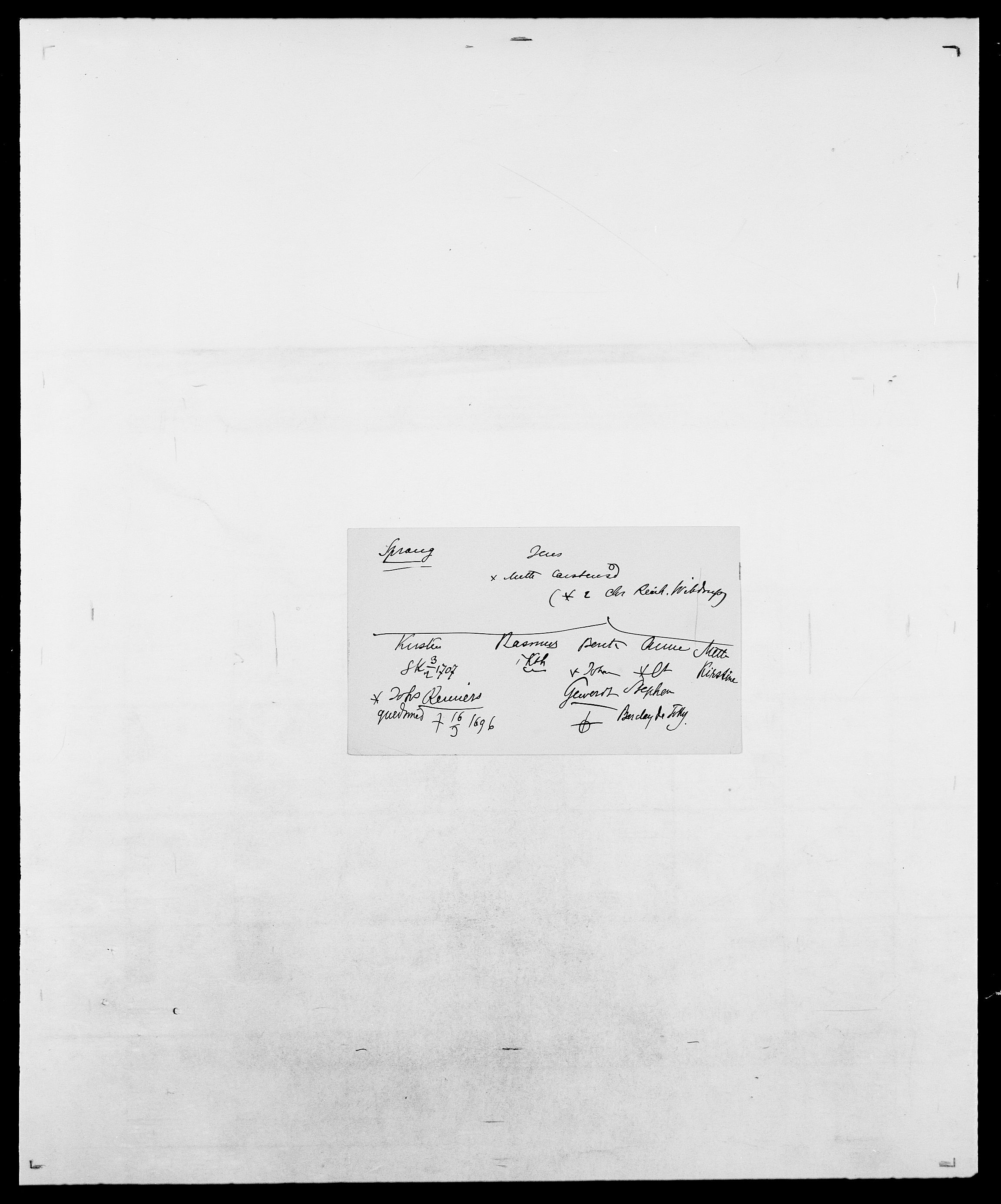 Delgobe, Charles Antoine - samling, SAO/PAO-0038/D/Da/L0036: Skaanør - Staverskov, p. 587