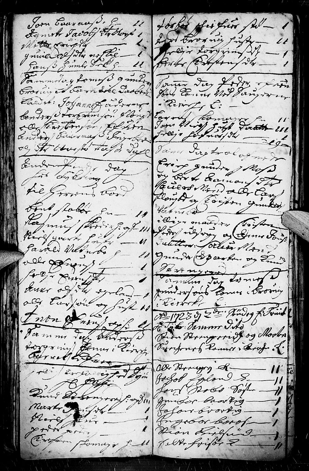Dypvåg sokneprestkontor, SAK/1111-0007/F/Fb/Fba/L0003: Parish register (copy) no. B 3, 1715-1738, p. 88