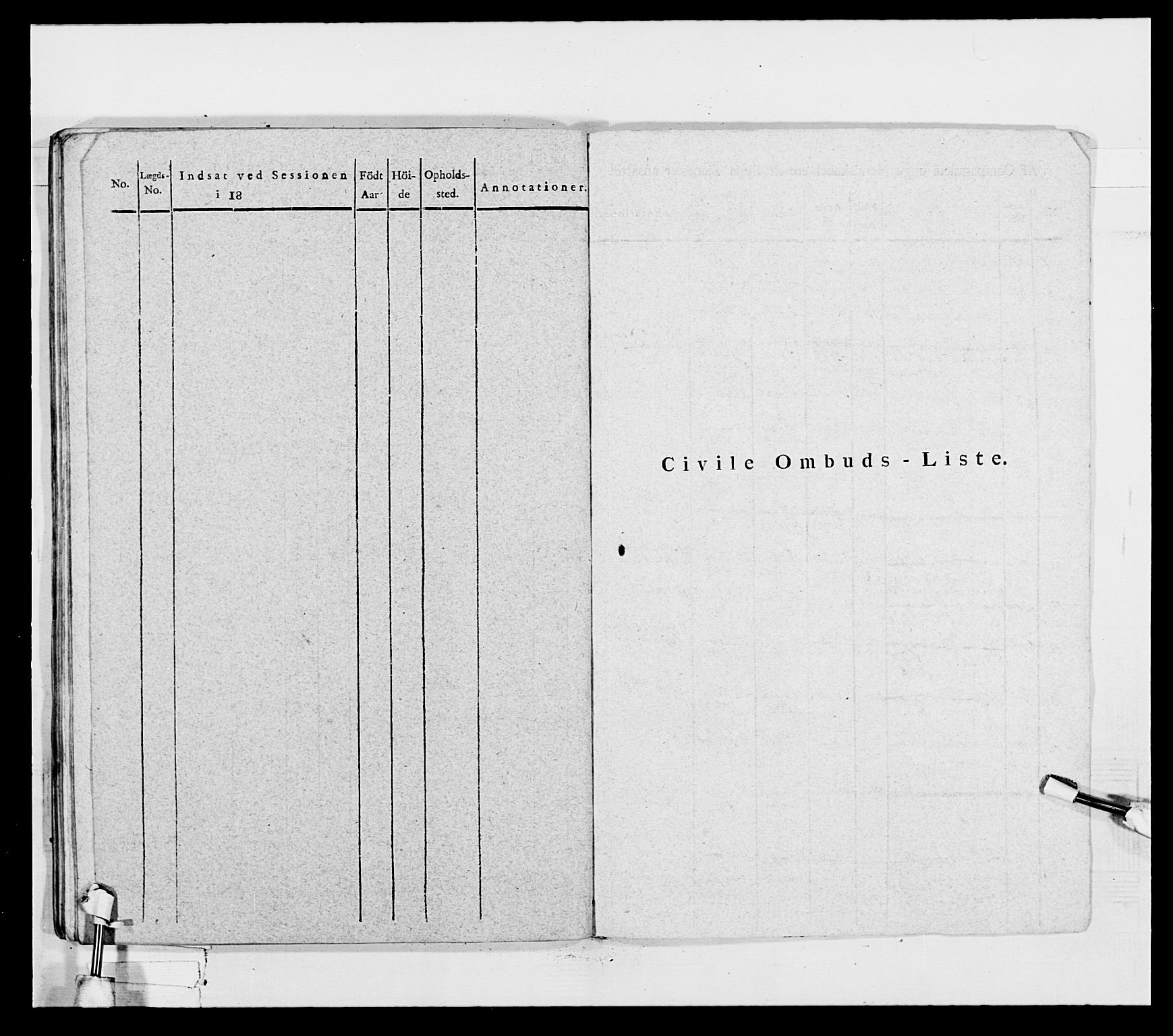 Generalitets- og kommissariatskollegiet, Det kongelige norske kommissariatskollegium, AV/RA-EA-5420/E/Eh/L0027: Skiløperkompaniene, 1812-1832, p. 249