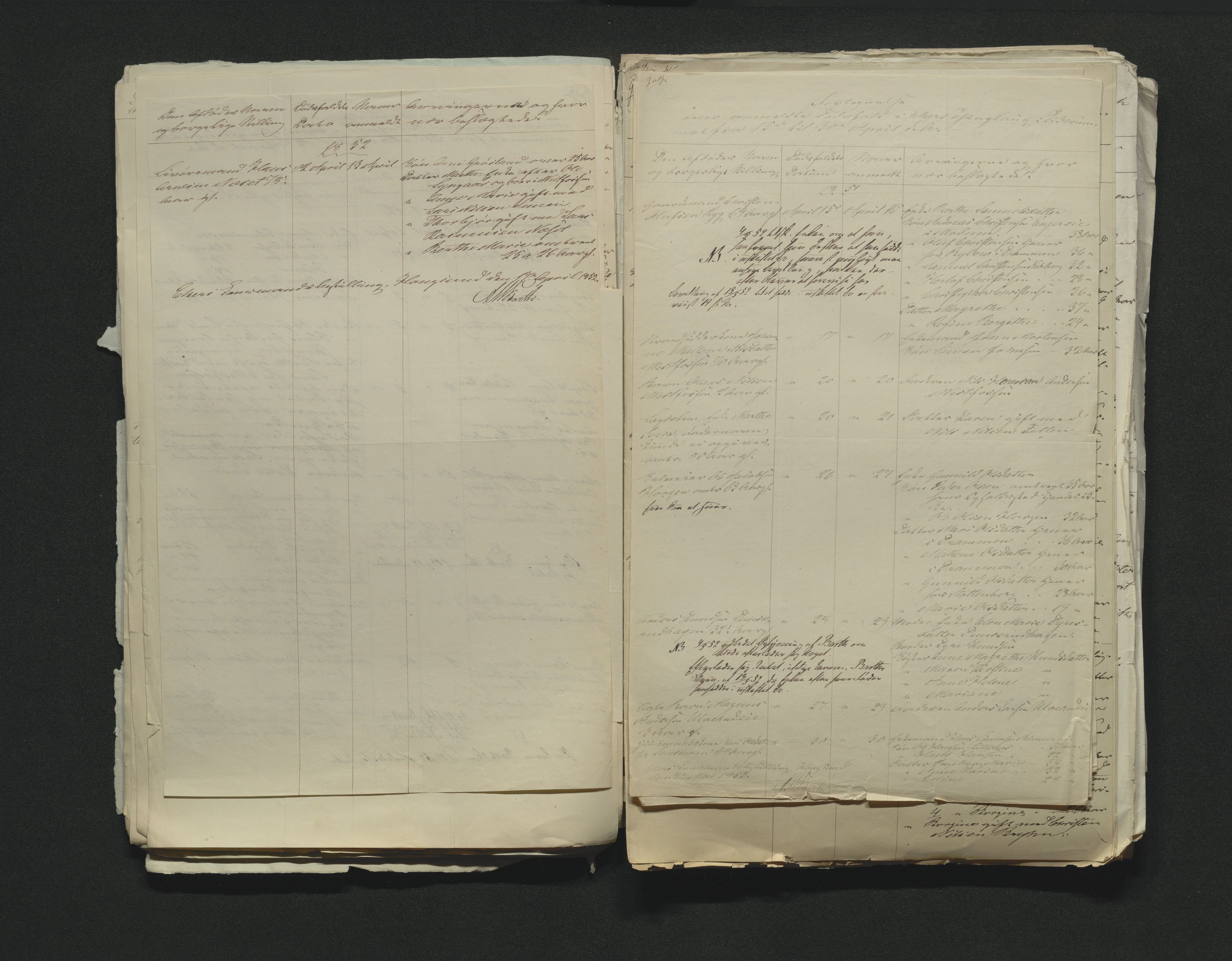 Eiker, Modum og Sigdal sorenskriveri, AV/SAKO-A-123/H/Ha/Hab/L0008: Dødsfallsmeldinger, 1850-1853