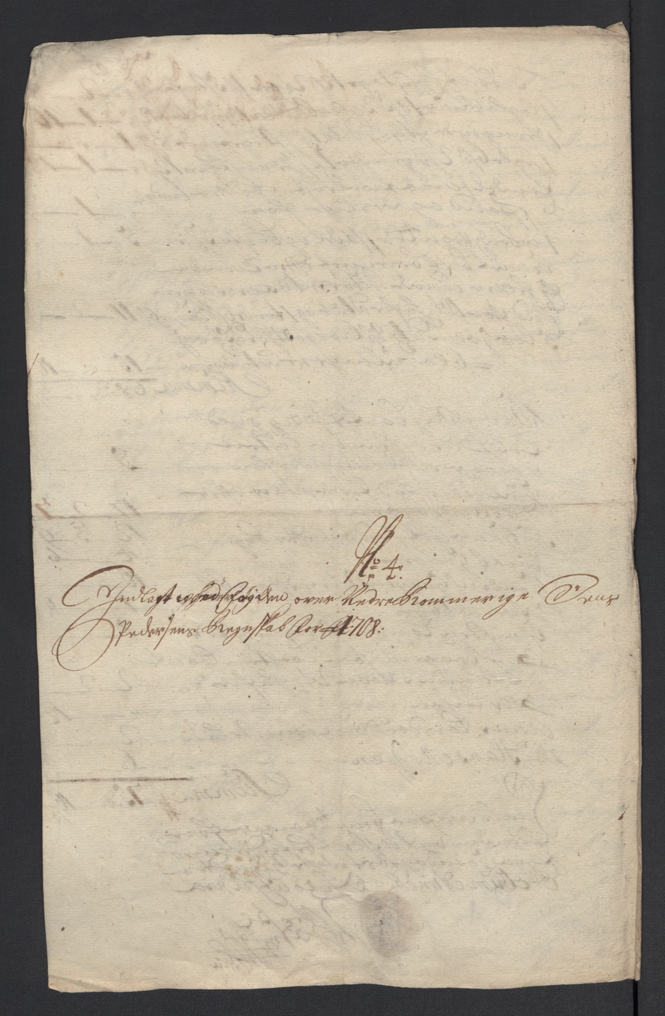 Rentekammeret inntil 1814, Reviderte regnskaper, Fogderegnskap, RA/EA-4092/R11/L0591: Fogderegnskap Nedre Romerike, 1708-1709, p. 33