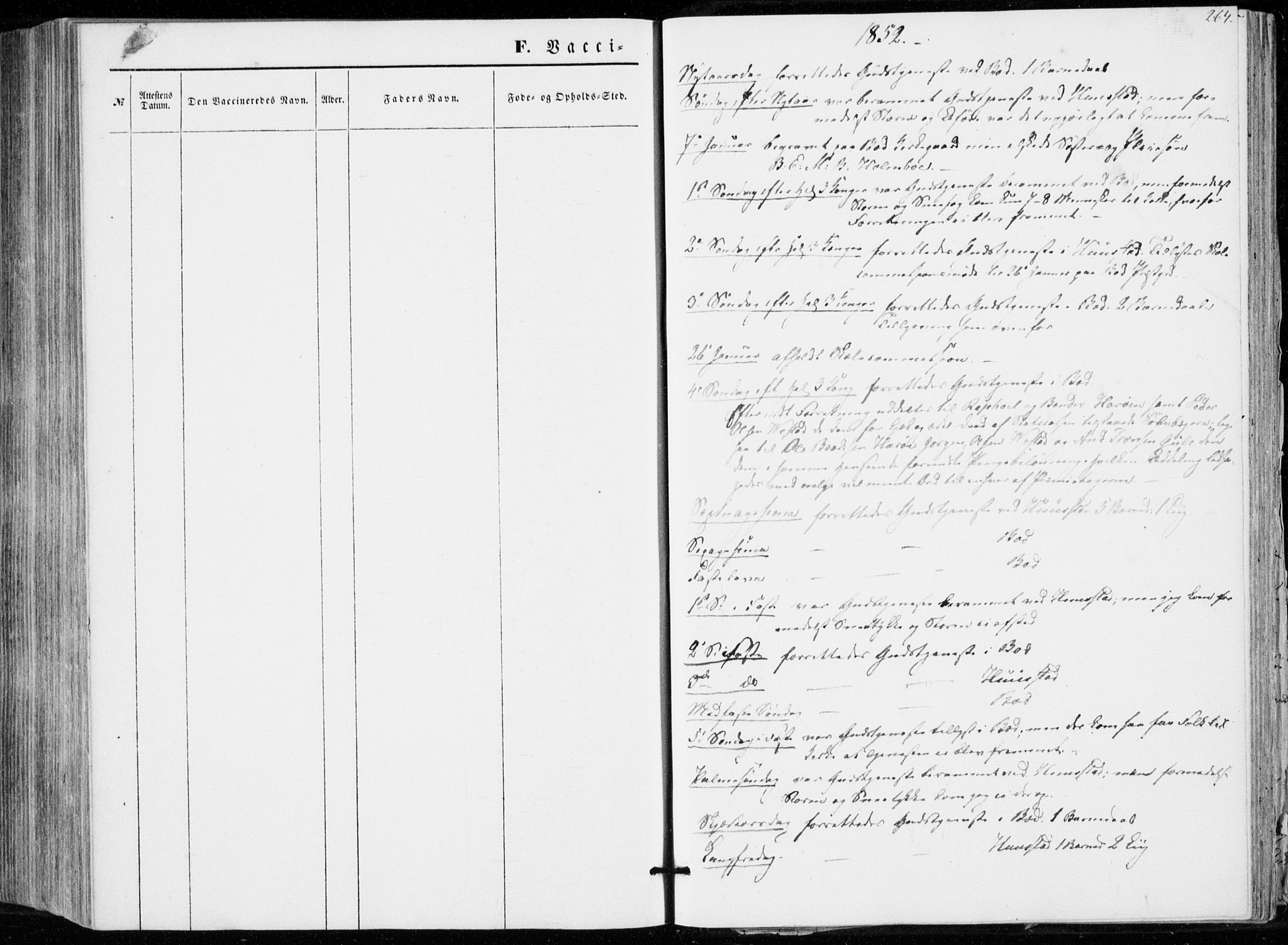 Ministerialprotokoller, klokkerbøker og fødselsregistre - Møre og Romsdal, SAT/A-1454/566/L0767: Parish register (official) no. 566A06, 1852-1868, p. 264