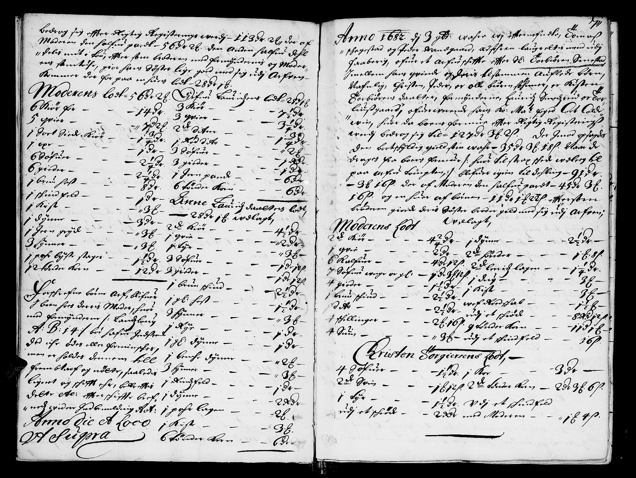Sorenskriverier i Gudbrandsdalen, AV/SAH-TING-036/J/Ja/Jab/L0001: Skifteprotokoll - Sør-Gudbrandsdal, 1682-1721, p. 6b-7a