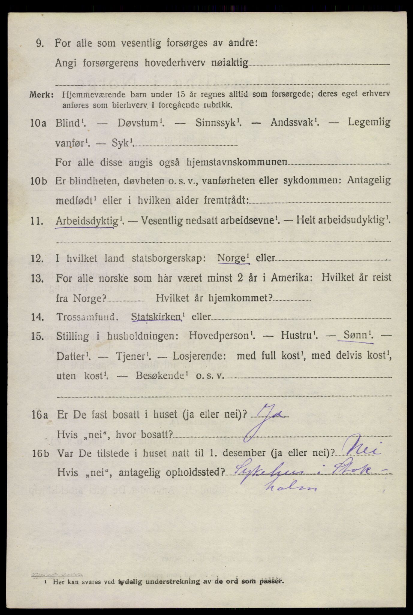 SAKO, 1920 census for Nøtterøy, 1920, p. 13562