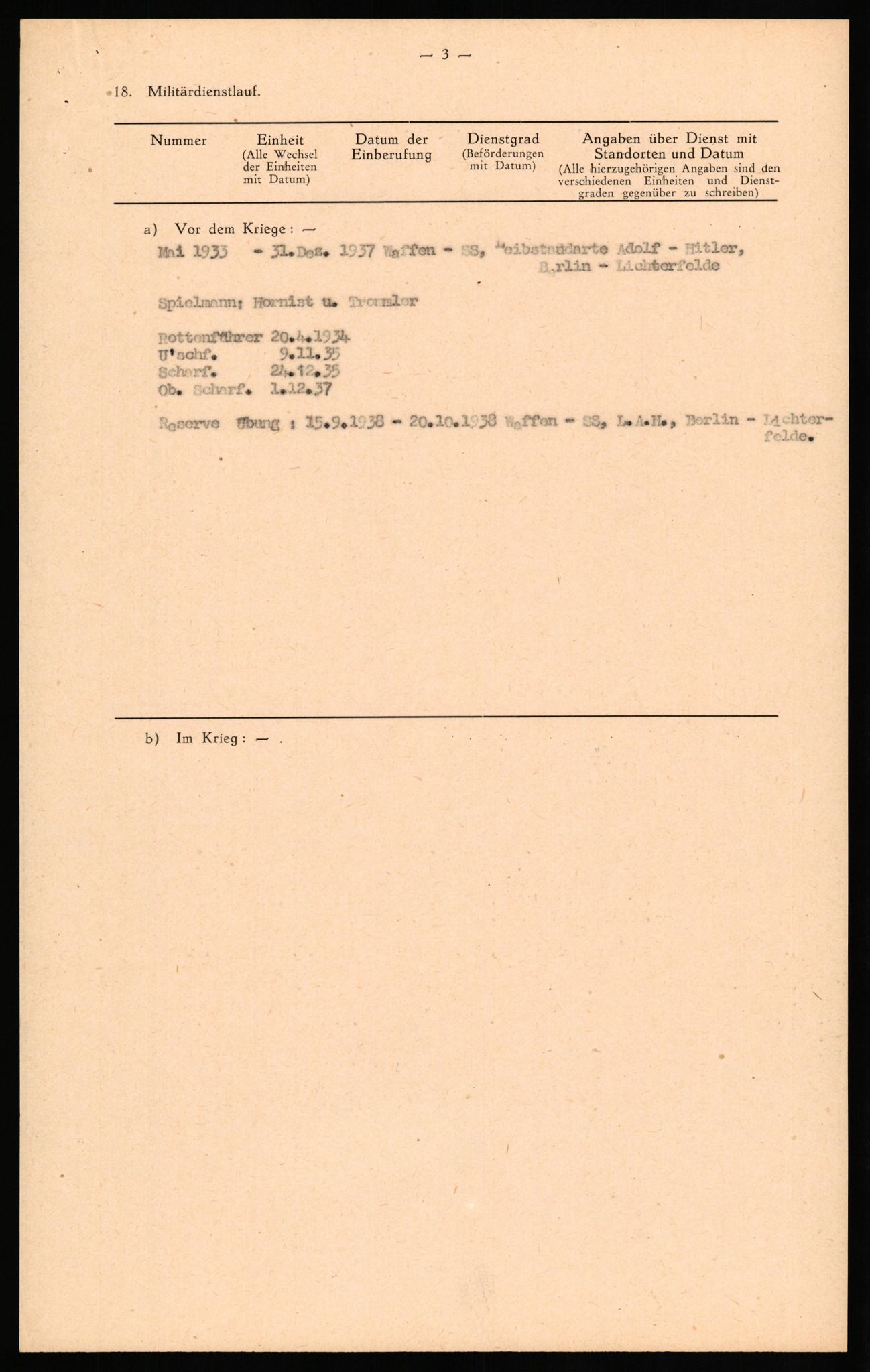 Forsvaret, Forsvarets overkommando II, RA/RAFA-3915/D/Db/L0028: CI Questionaires. Tyske okkupasjonsstyrker i Norge. Tyskere., 1945-1946, p. 159