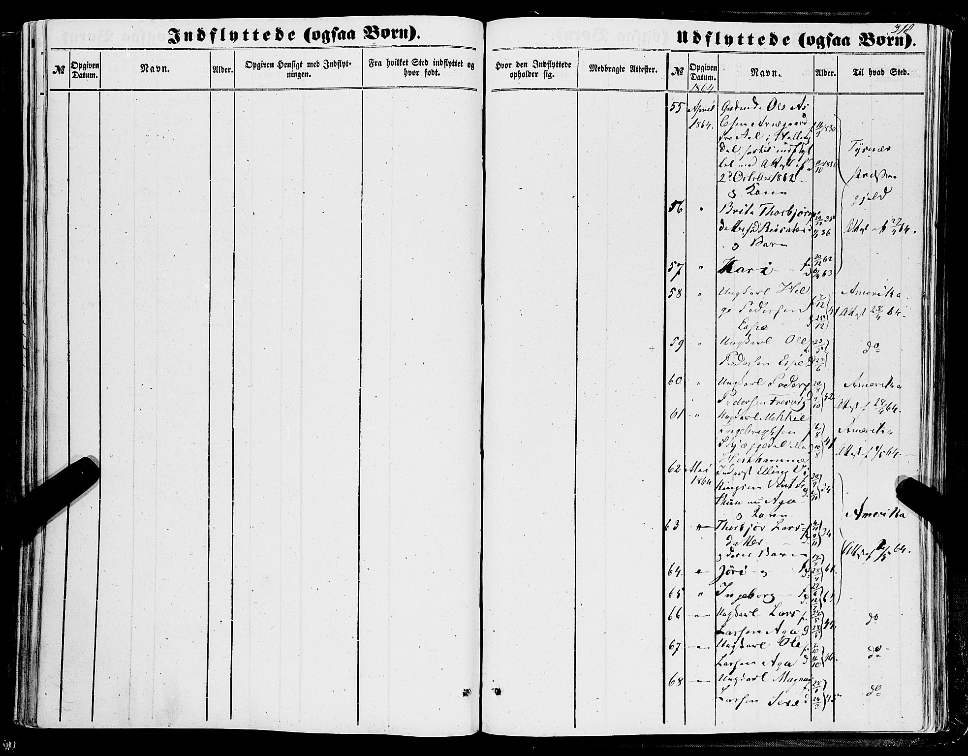 Ullensvang sokneprestembete, AV/SAB-A-78701/H/Haa: Parish register (official) no. A 11, 1854-1866, p. 318