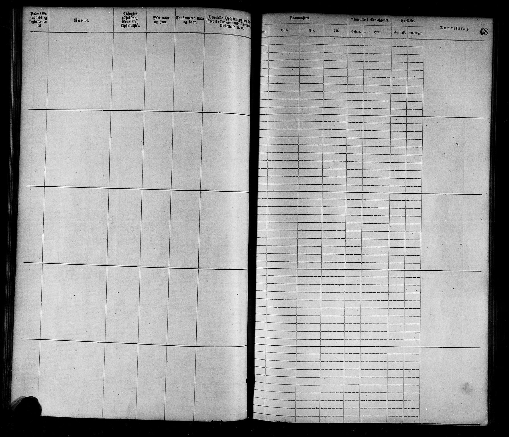 Flekkefjord mønstringskrets, AV/SAK-2031-0018/F/Fa/L0002: Annotasjonsrulle nr 1-1920 med register, N-2, 1870-1891, p. 89