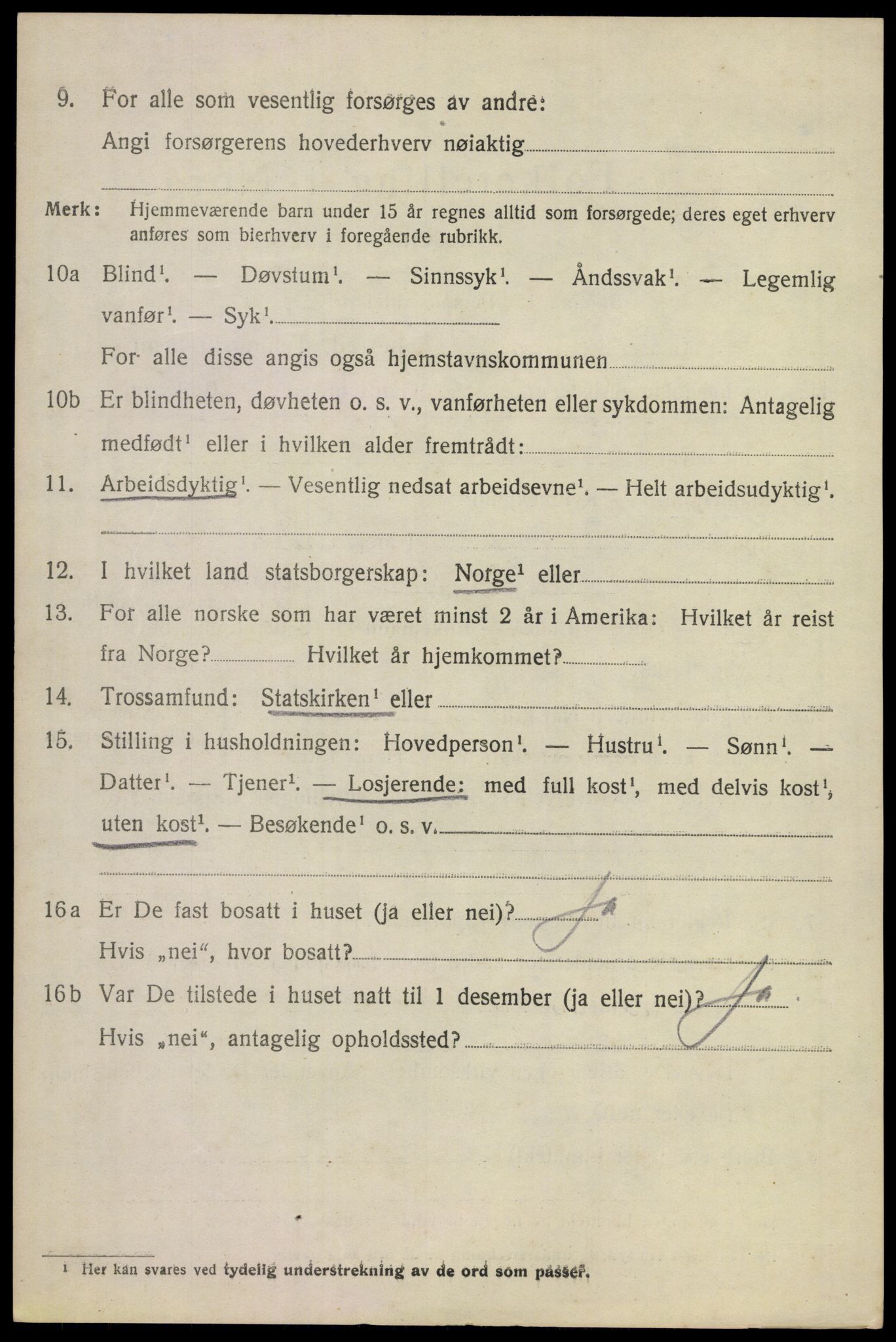 SAKO, 1920 census for Lier, 1920, p. 13697