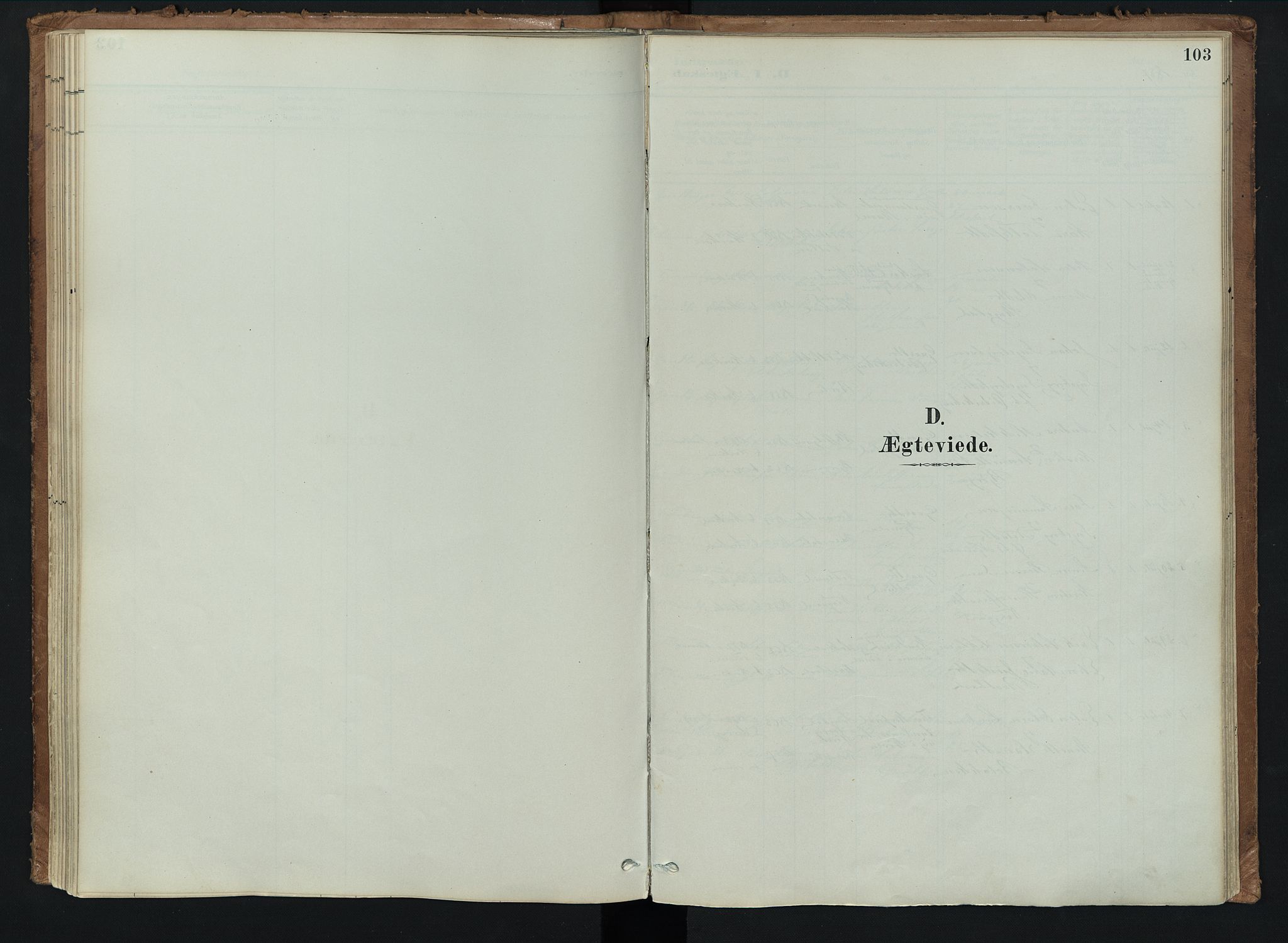 Kvikne prestekontor, SAH/PREST-064/H/Ha/Haa/L0008: Parish register (official) no. 8, 1887-1911, p. 103