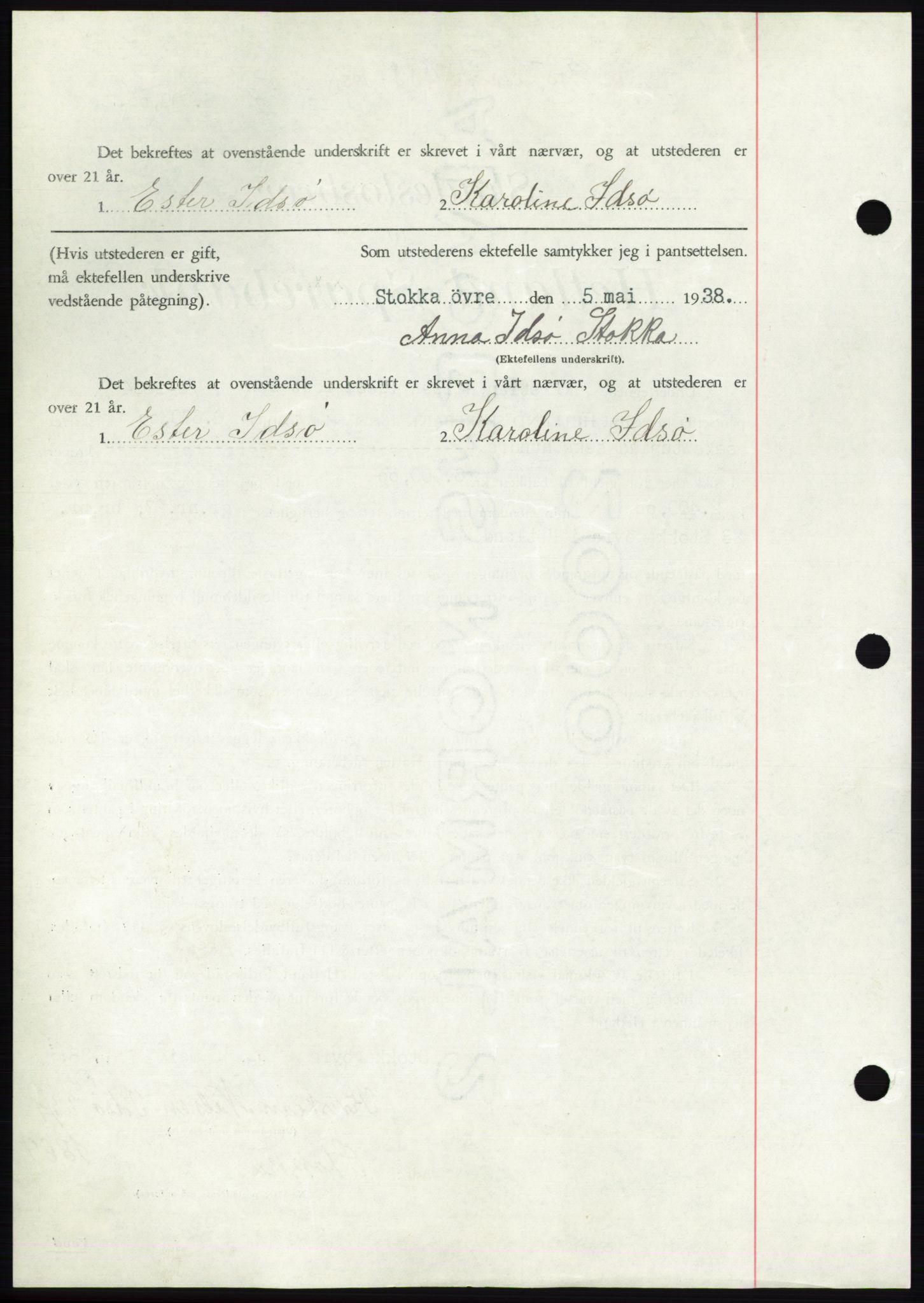 Jæren sorenskriveri, SAST/A-100310/03/G/Gba/L0071: Mortgage book, 1938-1938, Diary no: : 1588/1938