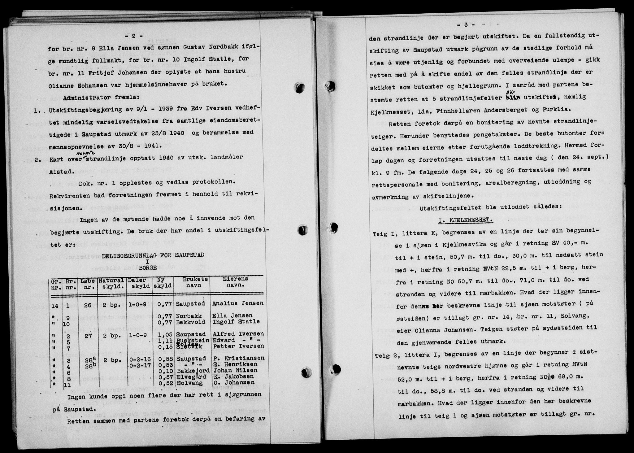 Lofoten sorenskriveri, SAT/A-0017/1/2/2C/L0009a: Mortgage book no. 9a, 1941-1942, Diary no: : 2223/1941