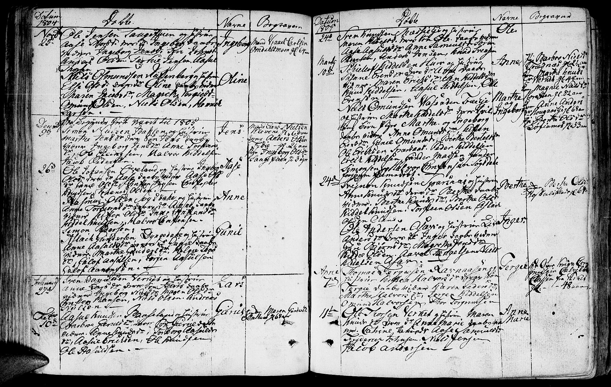 Froland sokneprestkontor, AV/SAK-1111-0013/F/Fb/L0005: Parish register (copy) no. B 5, 1786-1816, p. 67