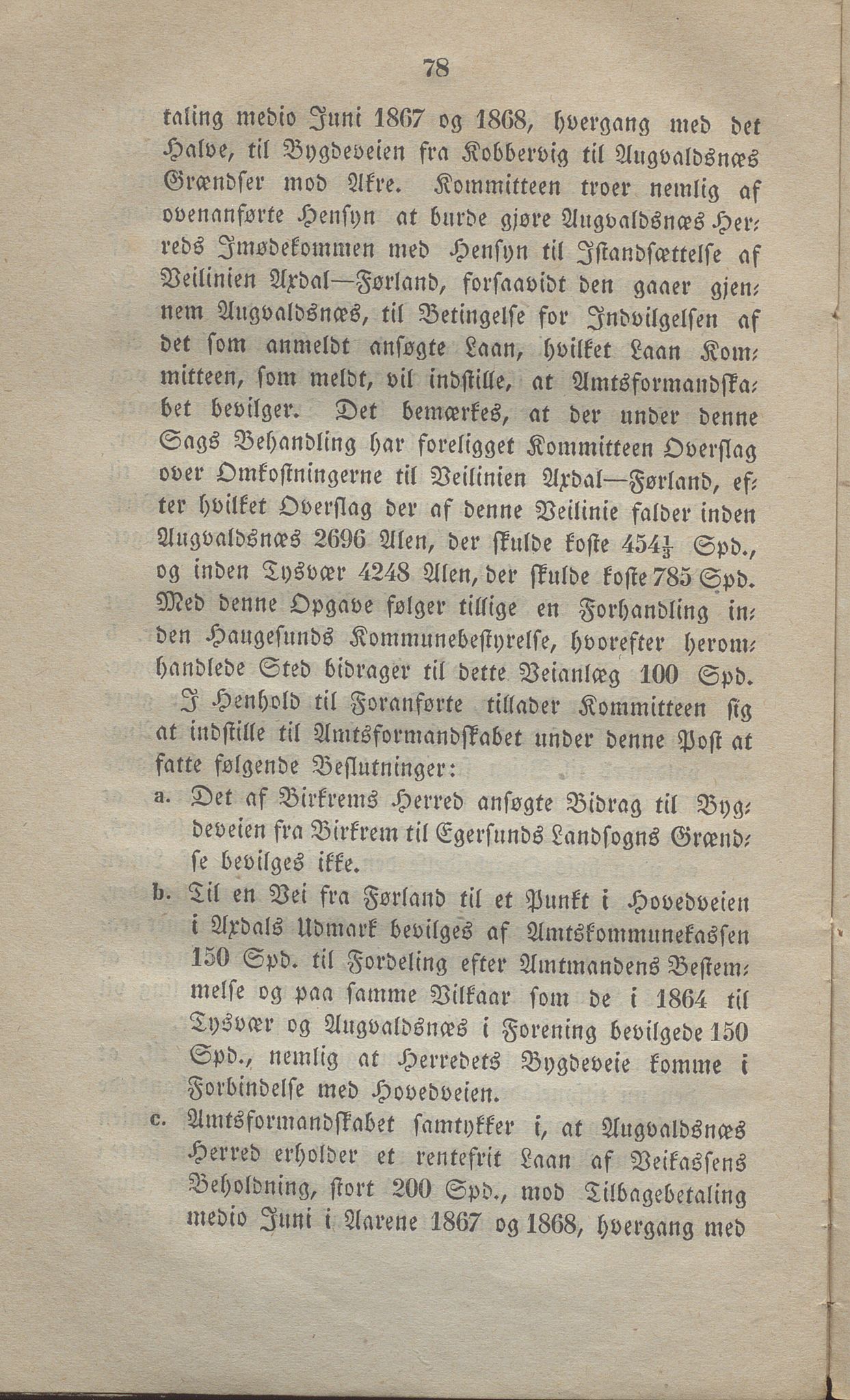 Rogaland fylkeskommune - Fylkesrådmannen , IKAR/A-900/A, 1865-1866, p. 351