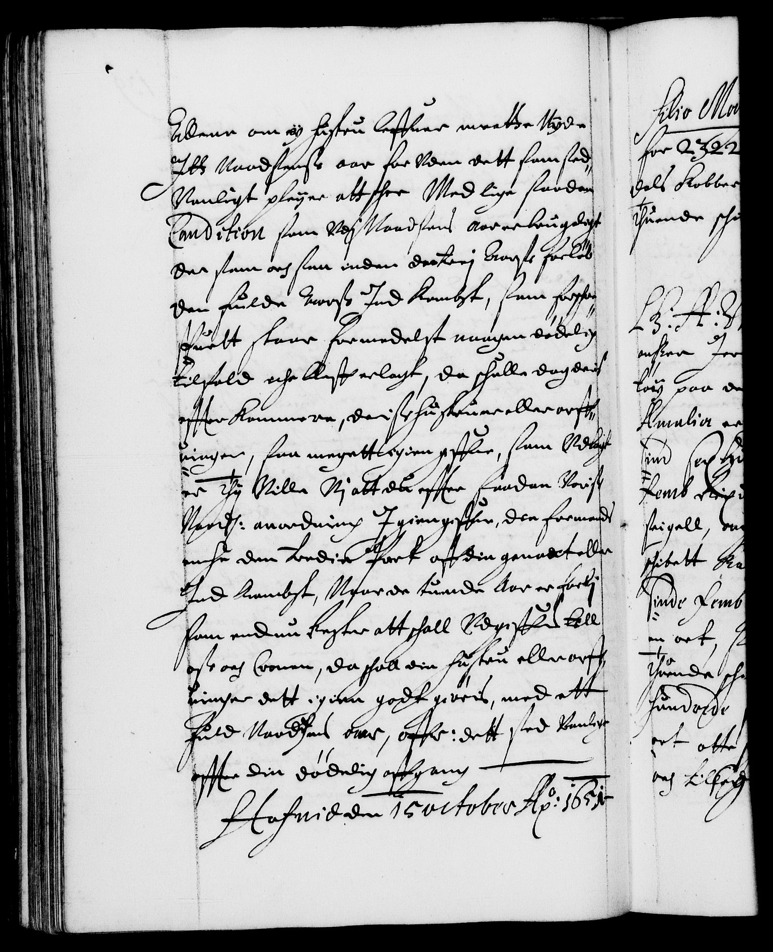 Danske Kanselli 1572-1799, AV/RA-EA-3023/F/Fc/Fca/Fcaa/L0008: Norske registre (mikrofilm), 1651-1656, p. 139b