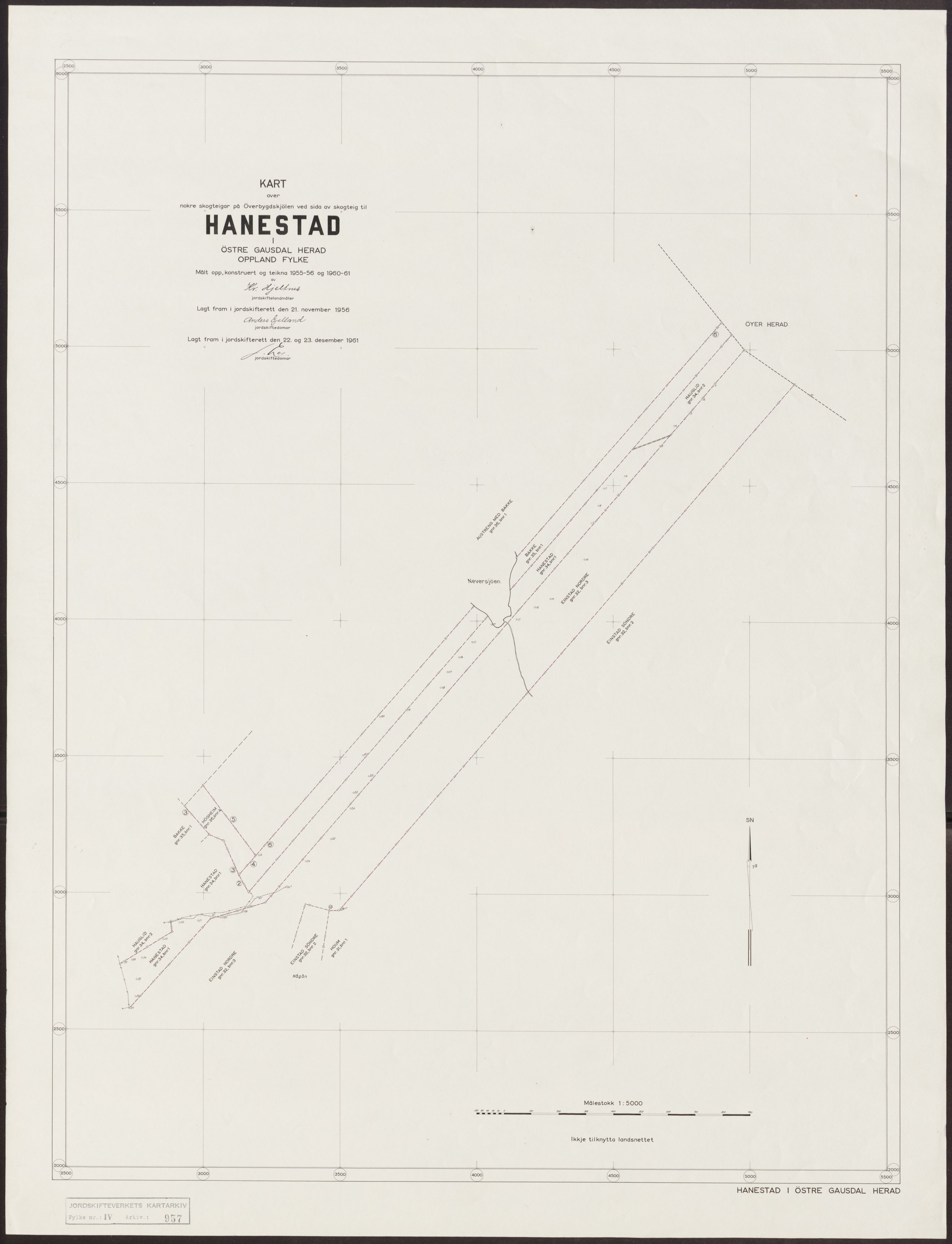 Jordskifteverkets kartarkiv, RA/S-3929/T, 1859-1988, p. 1201