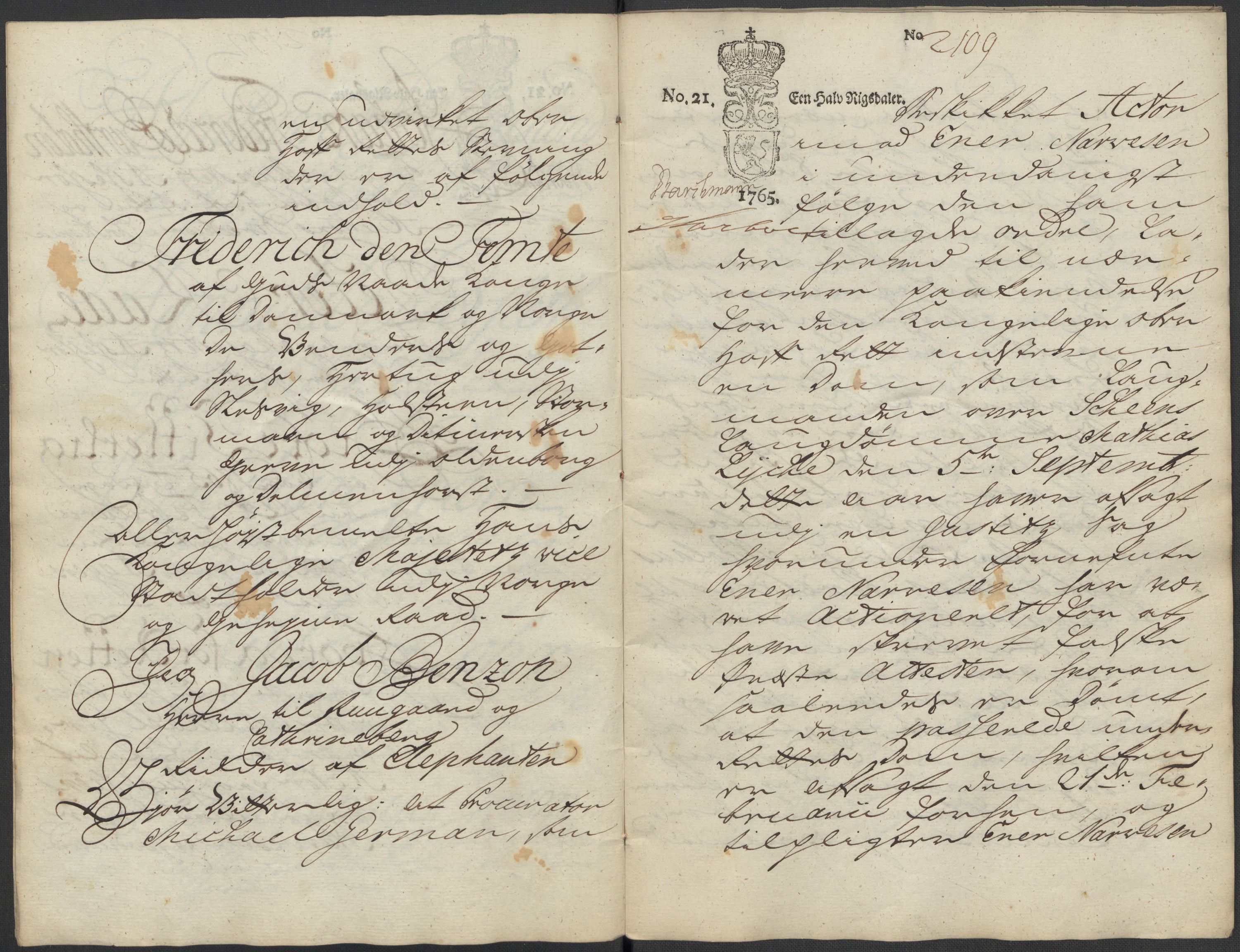 Riksarkivets diplomsamling, AV/RA-EA-5965/F15/L0018: Prestearkiv - Buskerud, 1764-1814, p. 119