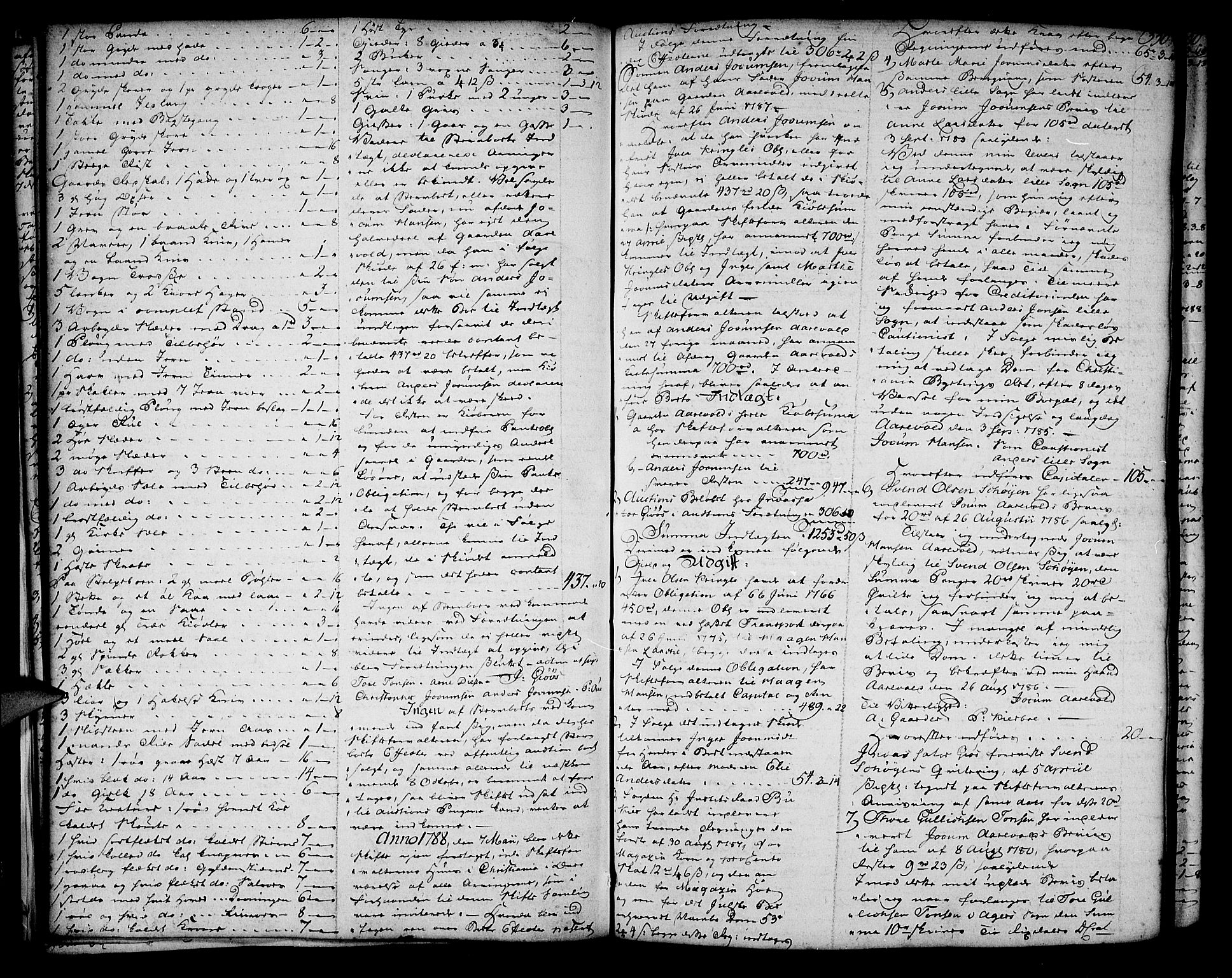 Aker sorenskriveri, AV/SAO-A-10895/H/Hb/L0014b: Skifteprotokoll, 1787-1792, p. 329b-330a