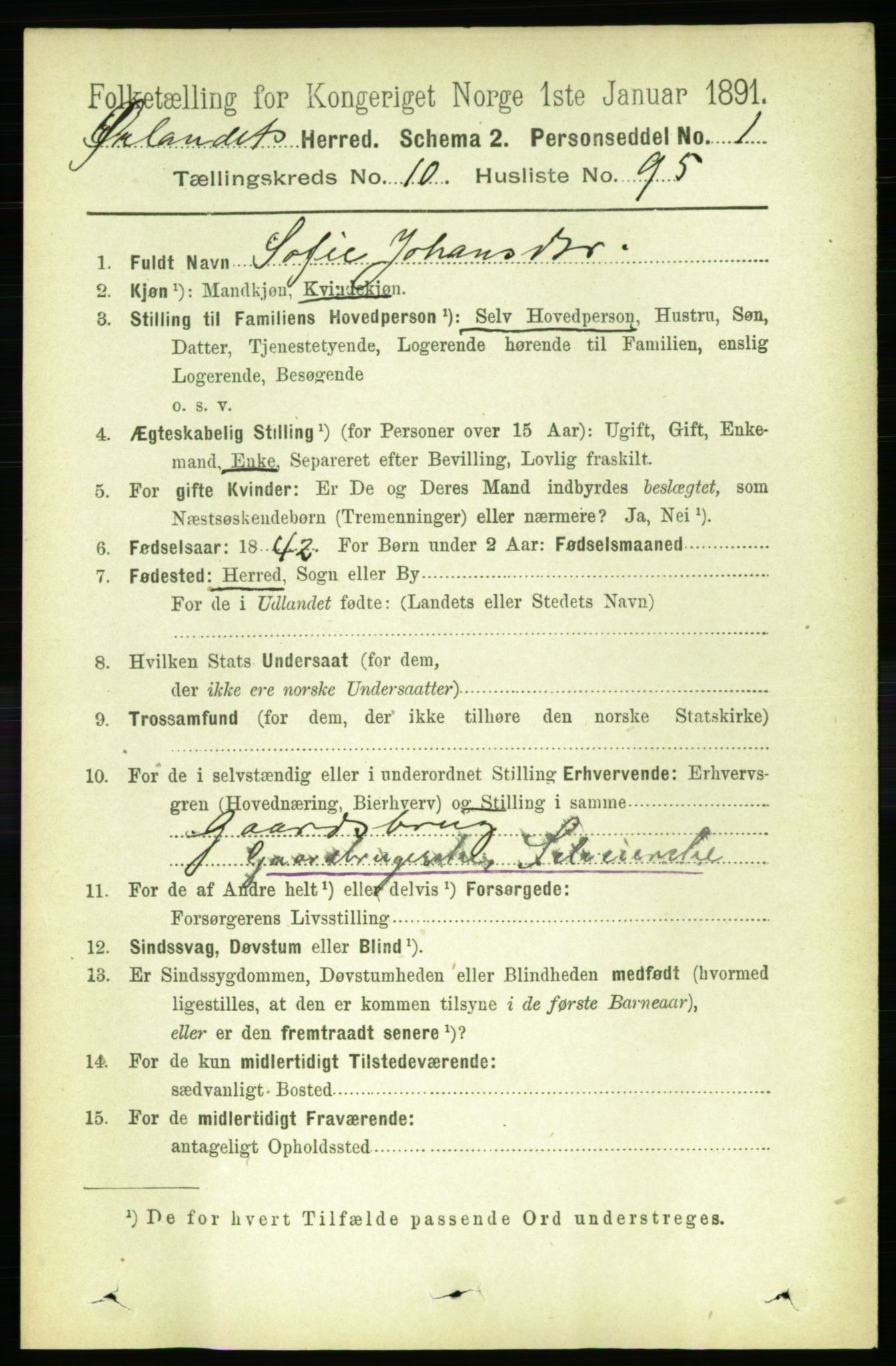 RA, 1891 census for 1621 Ørland, 1891, p. 4773