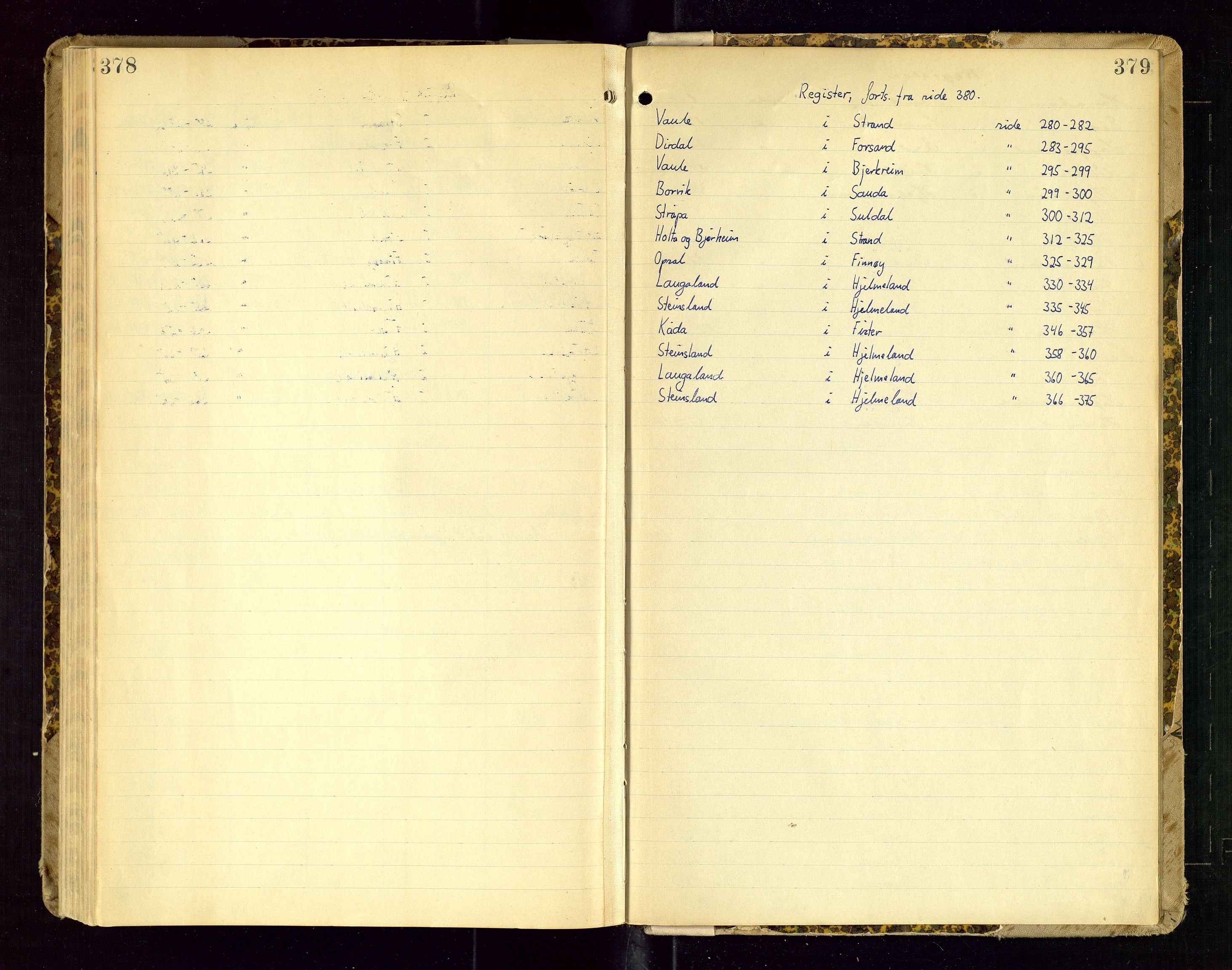 Rogaland jordskifterett, AV/SAST-A-102426/Oa/L0115: Forhandlingsprotokoll, 1931-1964, p. 378-379