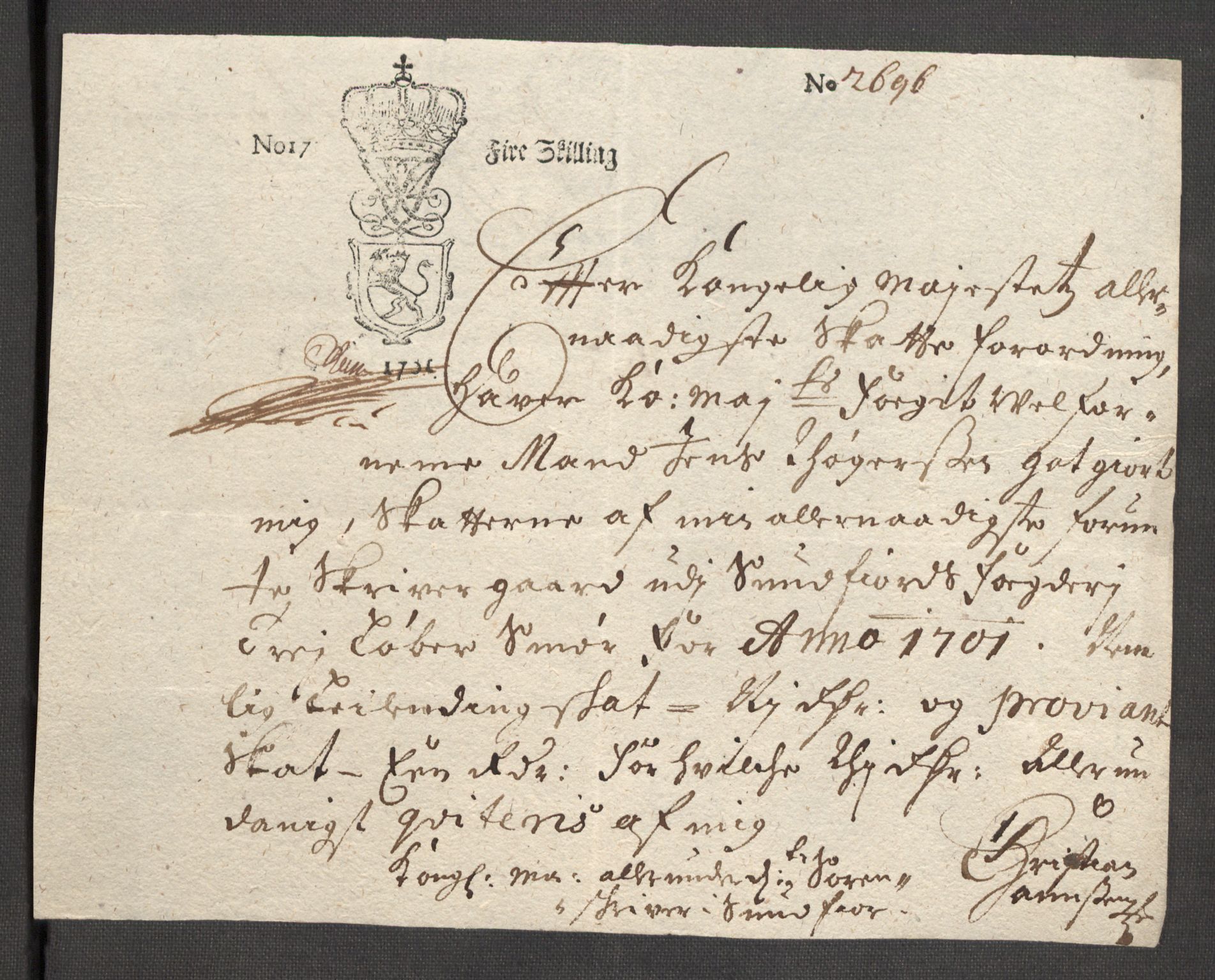 Rentekammeret inntil 1814, Reviderte regnskaper, Fogderegnskap, AV/RA-EA-4092/R53/L3425: Fogderegnskap Sunn- og Nordfjord, 1700-1701, p. 445