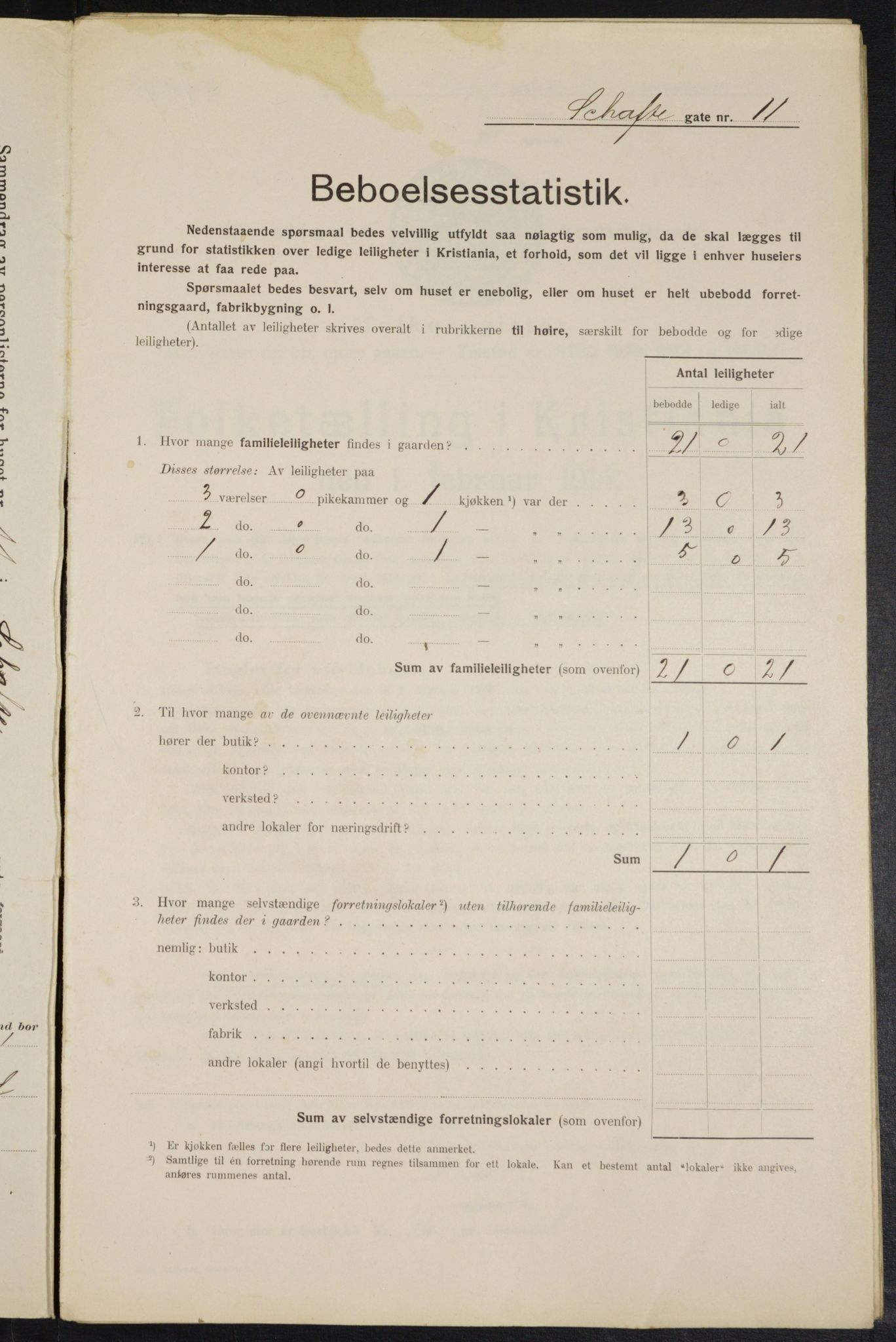 OBA, Municipal Census 1914 for Kristiania, 1914, p. 89190