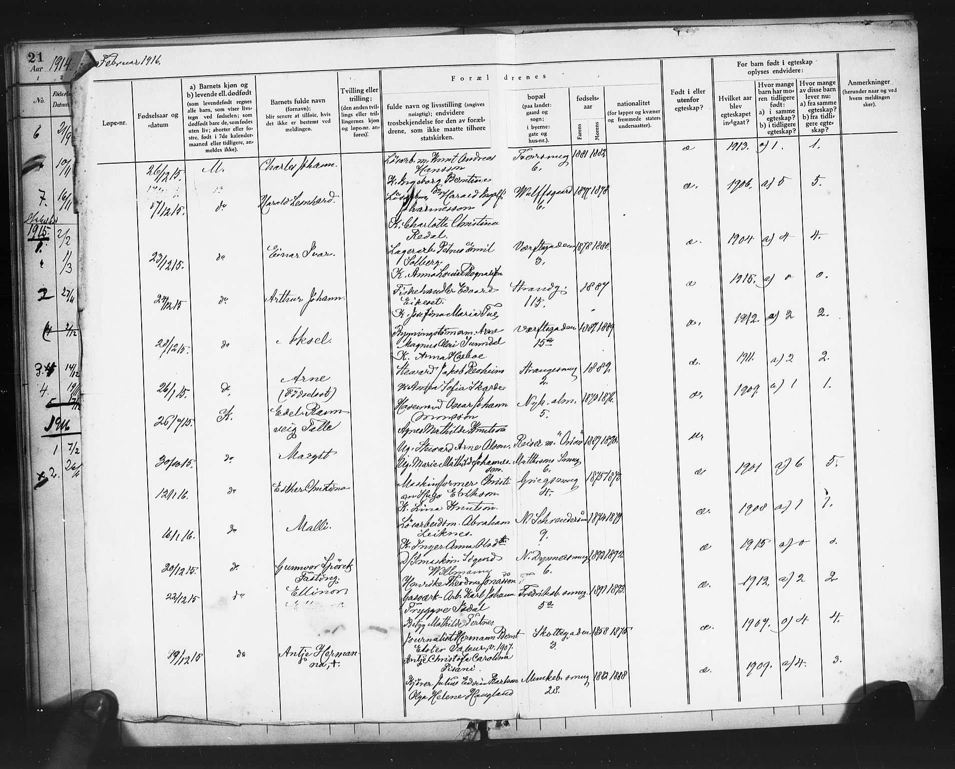 Nykirken Sokneprestembete, SAB/A-77101/H/Haa/L0048: Parish register (official) no. F 1, 1882-1916