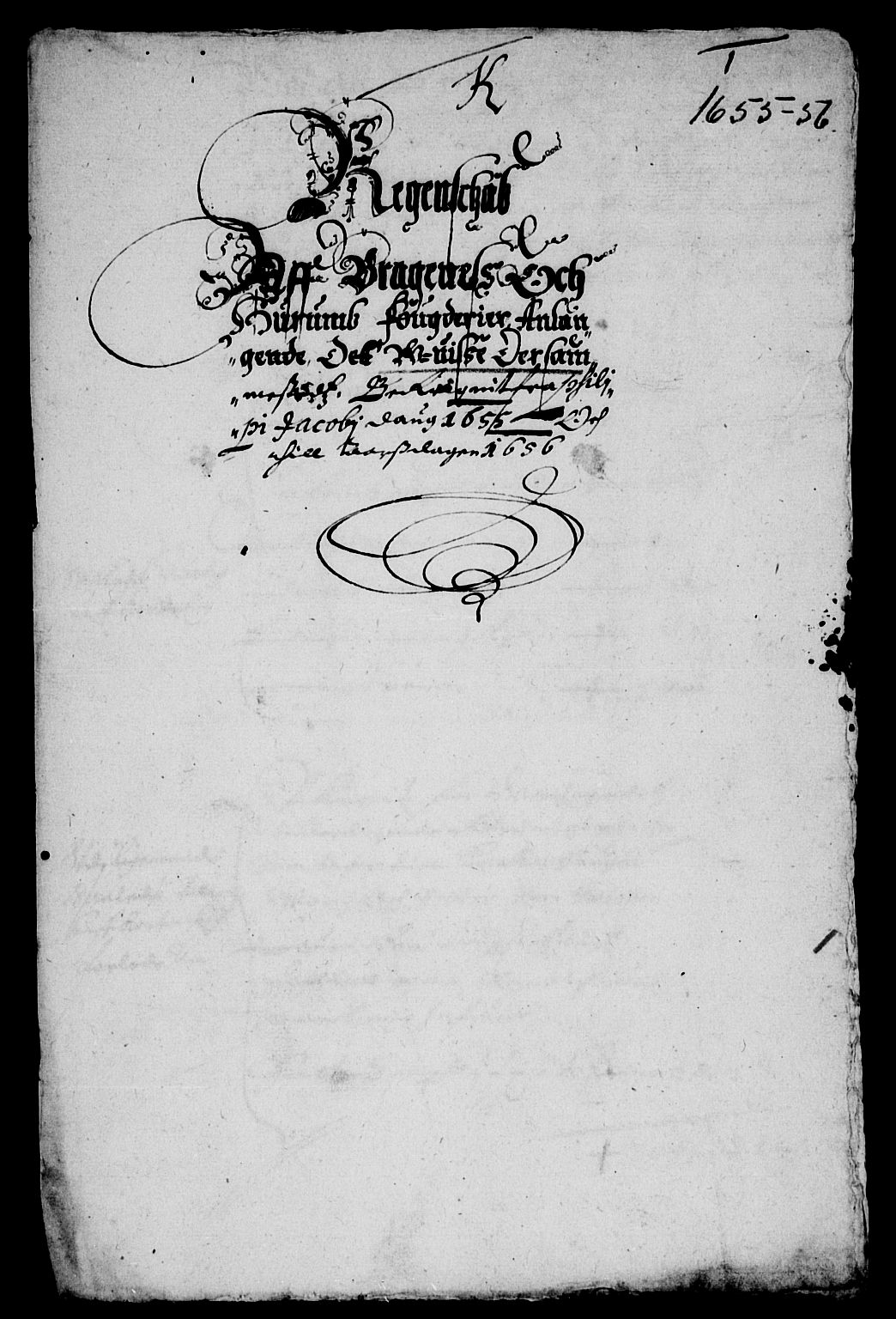 Rentekammeret inntil 1814, Reviderte regnskaper, Lensregnskaper, RA/EA-5023/R/Rb/Rba/L0227: Akershus len, 1655-1656