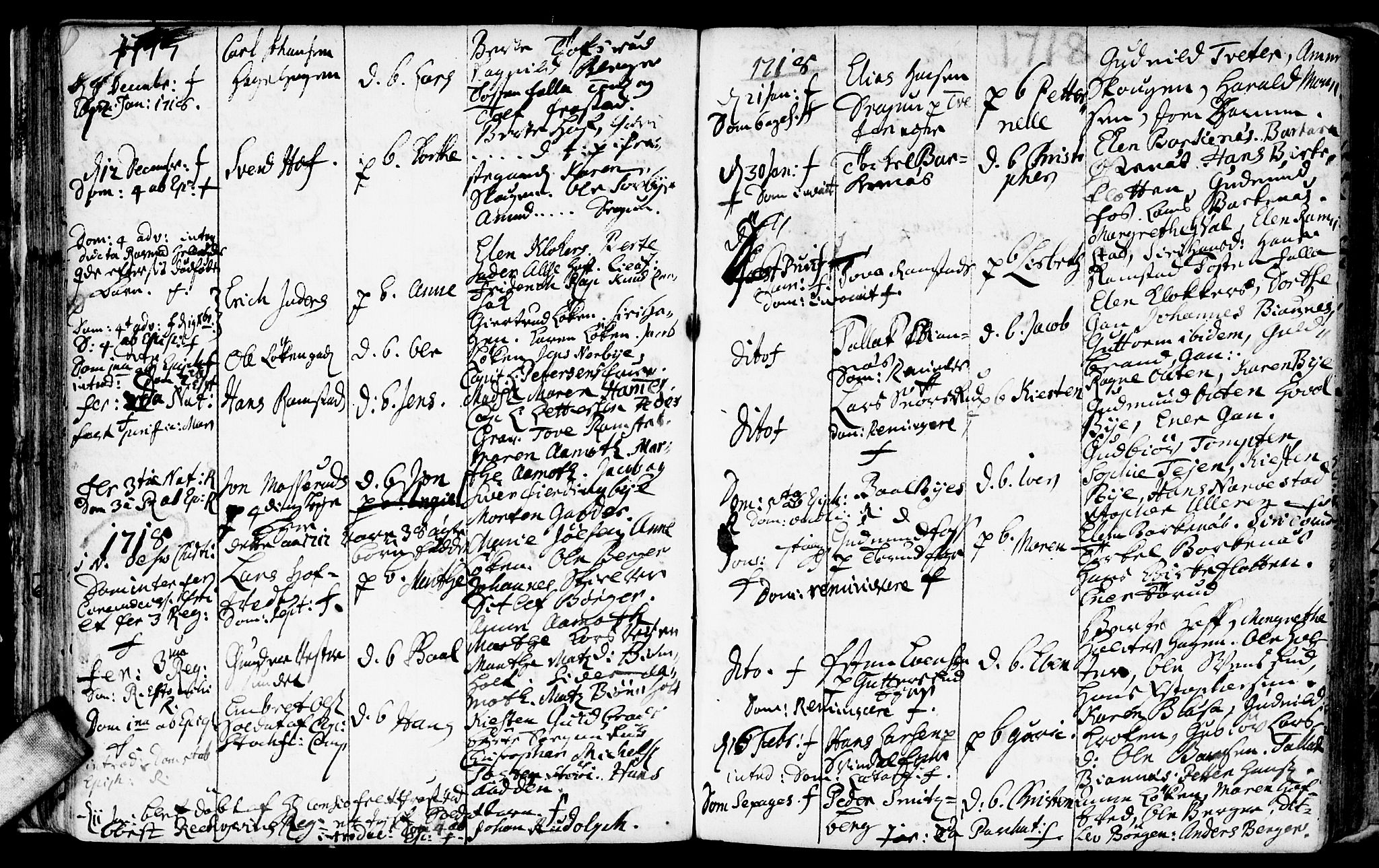 Fet prestekontor Kirkebøker, AV/SAO-A-10370a/F/Fa/L0001: Parish register (official) no. I 1, 1716-1751, p. 51