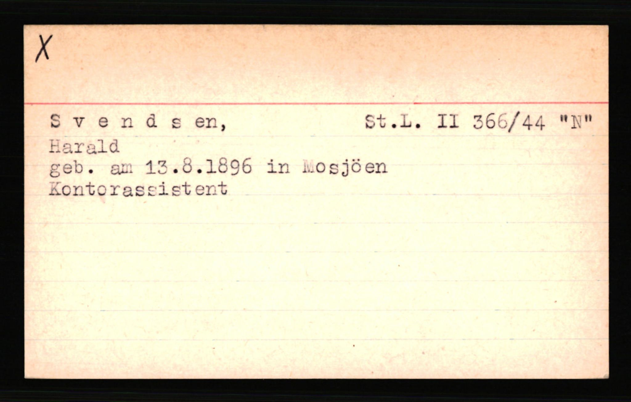 SS- und Polizeigericht Nord (IX), AV/RA-RAFA-3182/0001/C/Ca/L0006: kartotekkort for personer alfabetisk på etternavn: Q-S, 1940-1945, p. 708