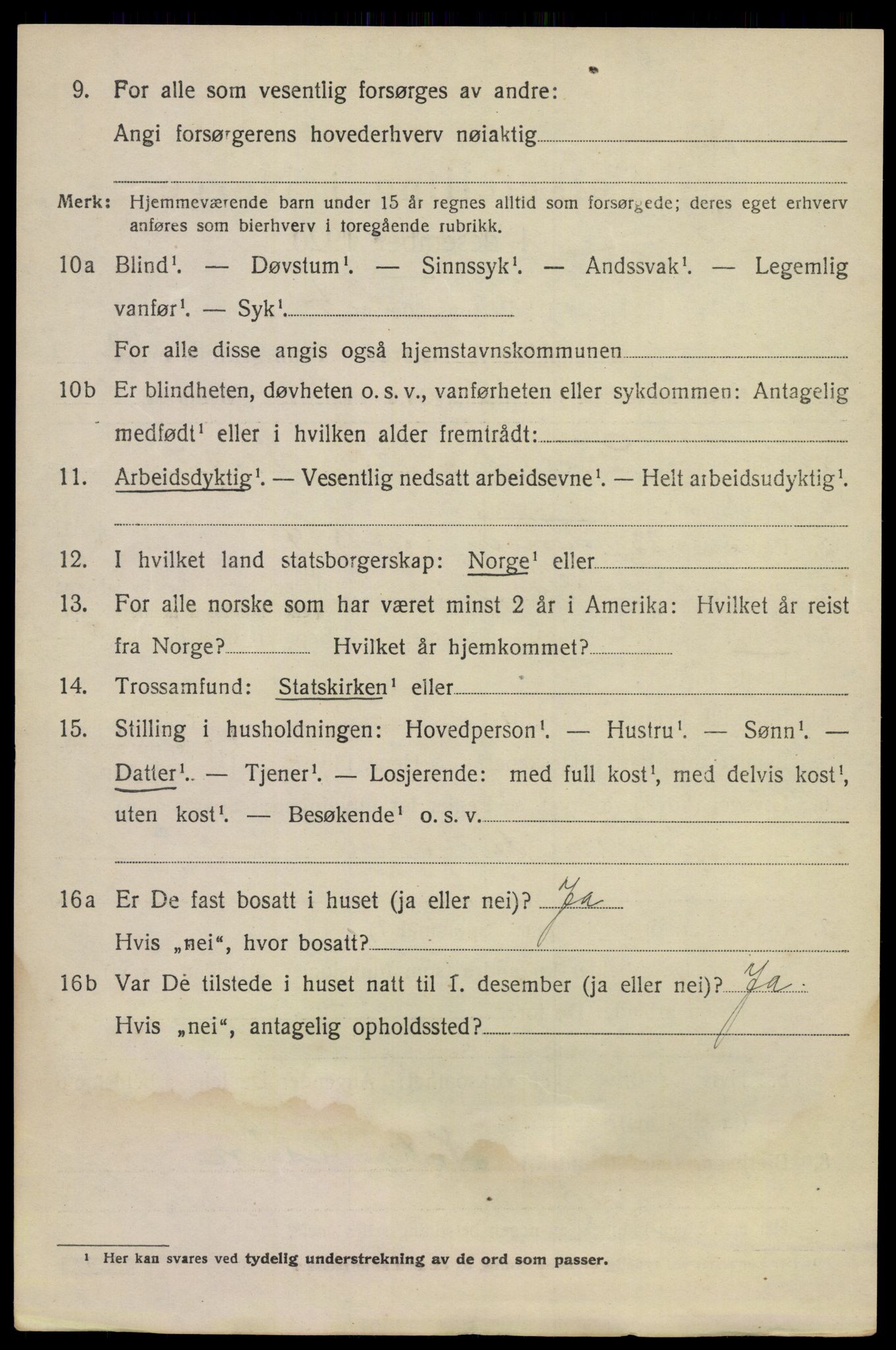 SAKO, 1920 census for Rollag, 1920, p. 961