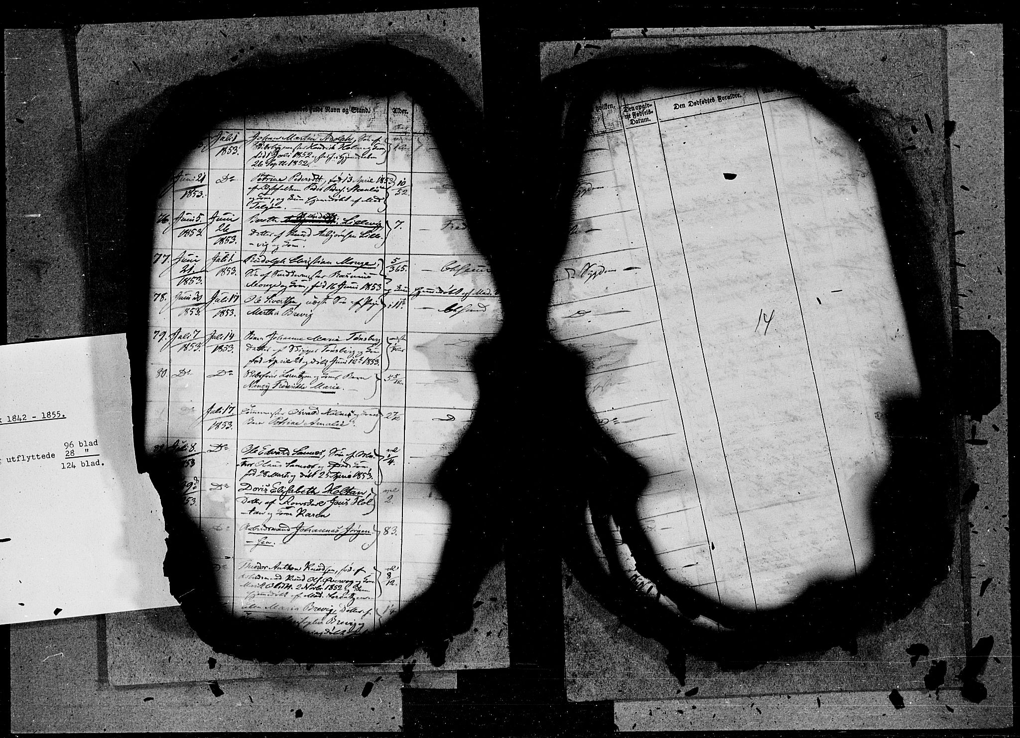 Ministerialprotokoller, klokkerbøker og fødselsregistre - Møre og Romsdal, AV/SAT-A-1454/572/L0845: Parish register (official) no. 572A08, 1842-1855, p. 14