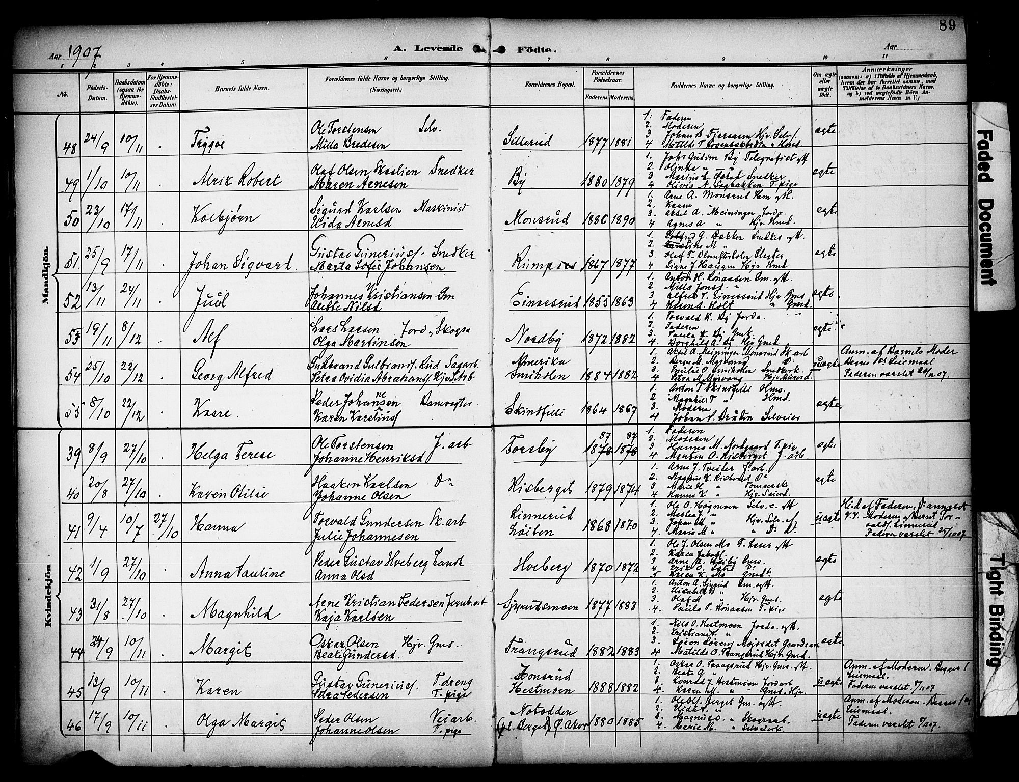 Grue prestekontor, AV/SAH-PREST-036/H/Ha/Haa/L0013: Parish register (official) no. 13, 1898-1910, p. 89