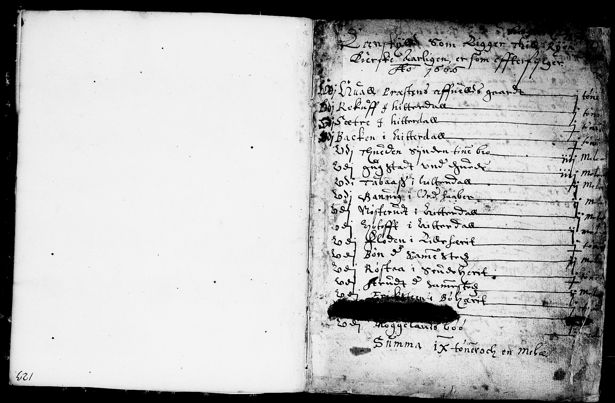 Heddal kirkebøker, SAKO/A-268/F/Fa/L0001: Parish register (official) no. I 1, 1648-1699, p. 1