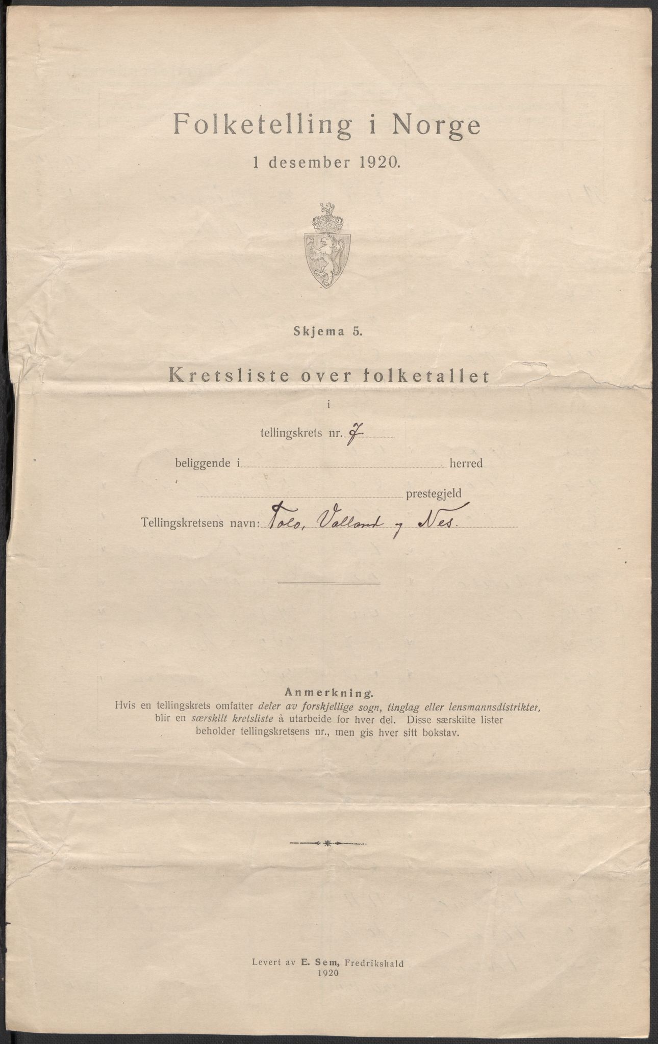 SAB, 1920 census for Kvam, 1920, p. 25