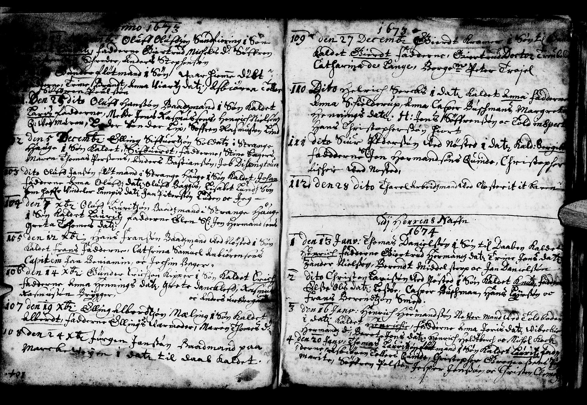Nykirken Sokneprestembete, SAB/A-77101/H/Haa/L0001: Parish register (official) no. A 1, 1668-1820, p. 142