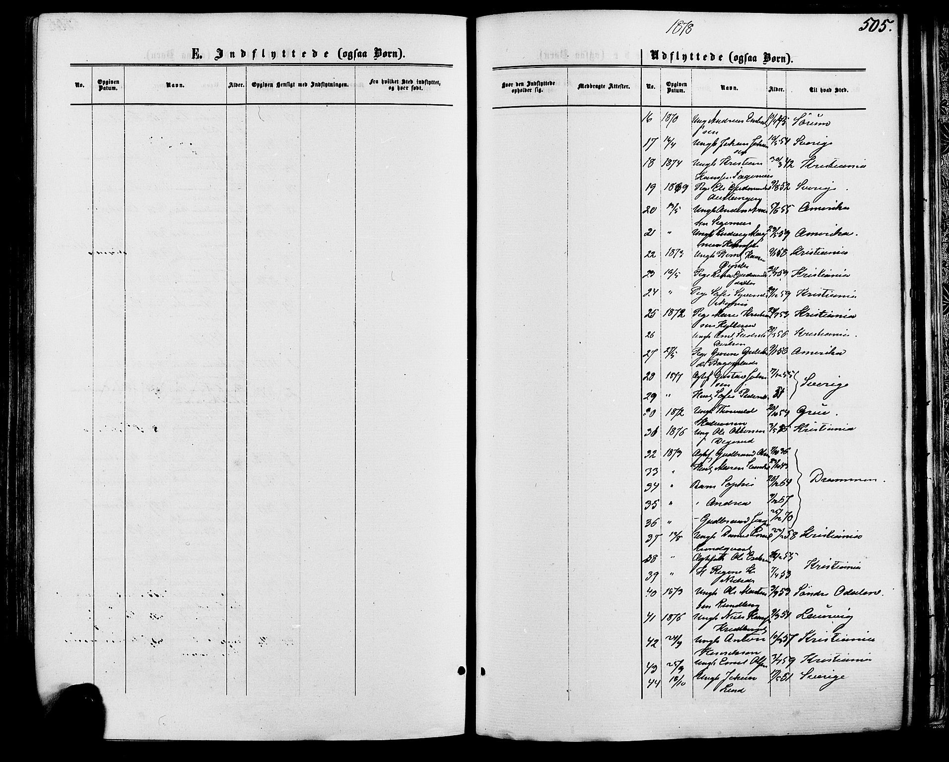 Vinger prestekontor, AV/SAH-PREST-024/H/Ha/Haa/L0012: Parish register (official) no. 12, 1871-1880, p. 505