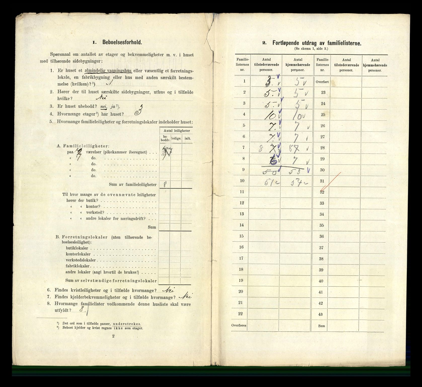 RA, 1910 census for Kristiania, 1910, p. 52584