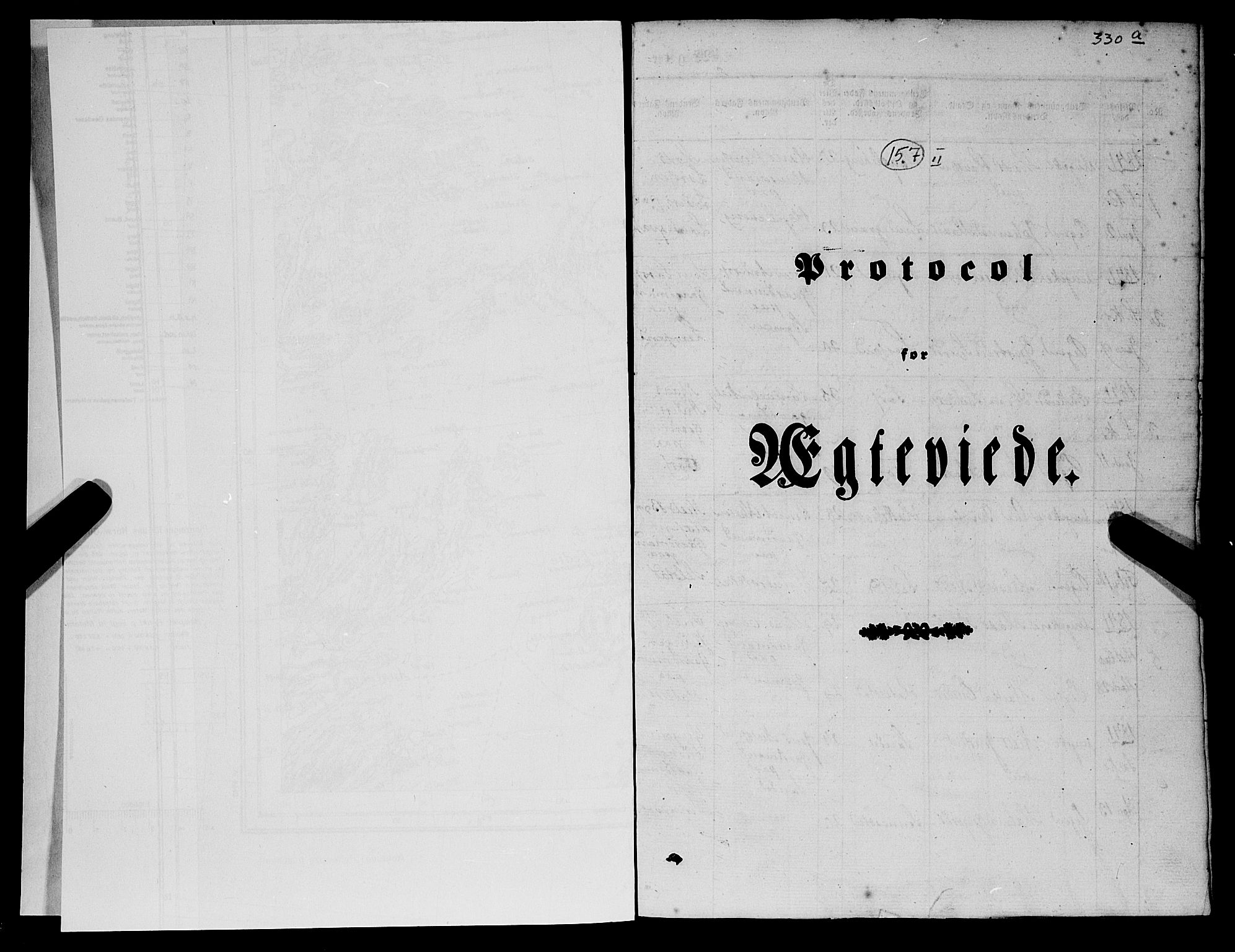 Gaular sokneprestembete, SAB/A-80001/H/Haa: Parish register (official) no. A 4II, 1841-1859, p. 330