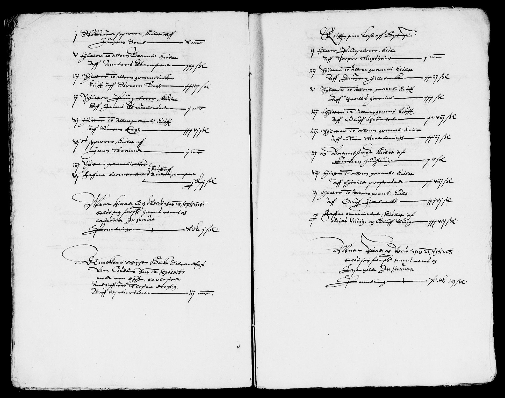 Rentekammeret inntil 1814, Reviderte regnskaper, Lensregnskaper, AV/RA-EA-5023/R/Rb/Rbo/L0001: Tønsberg len, 1584-1612