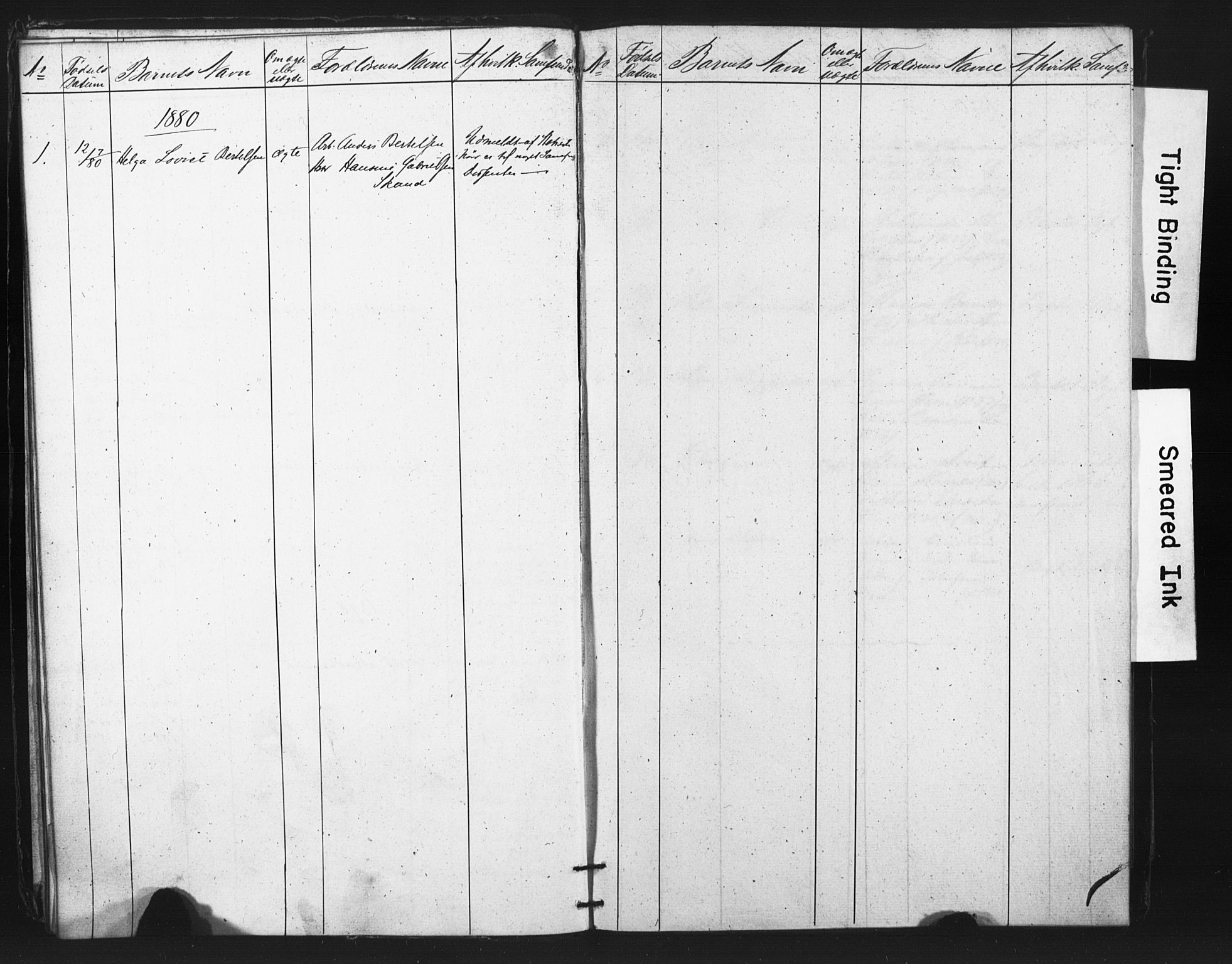 Tromsø sokneprestkontor/stiftsprosti/domprosti, SATØ/S-1343/G/Ge/L0067: Dissenter register no. 67, 1856-1882