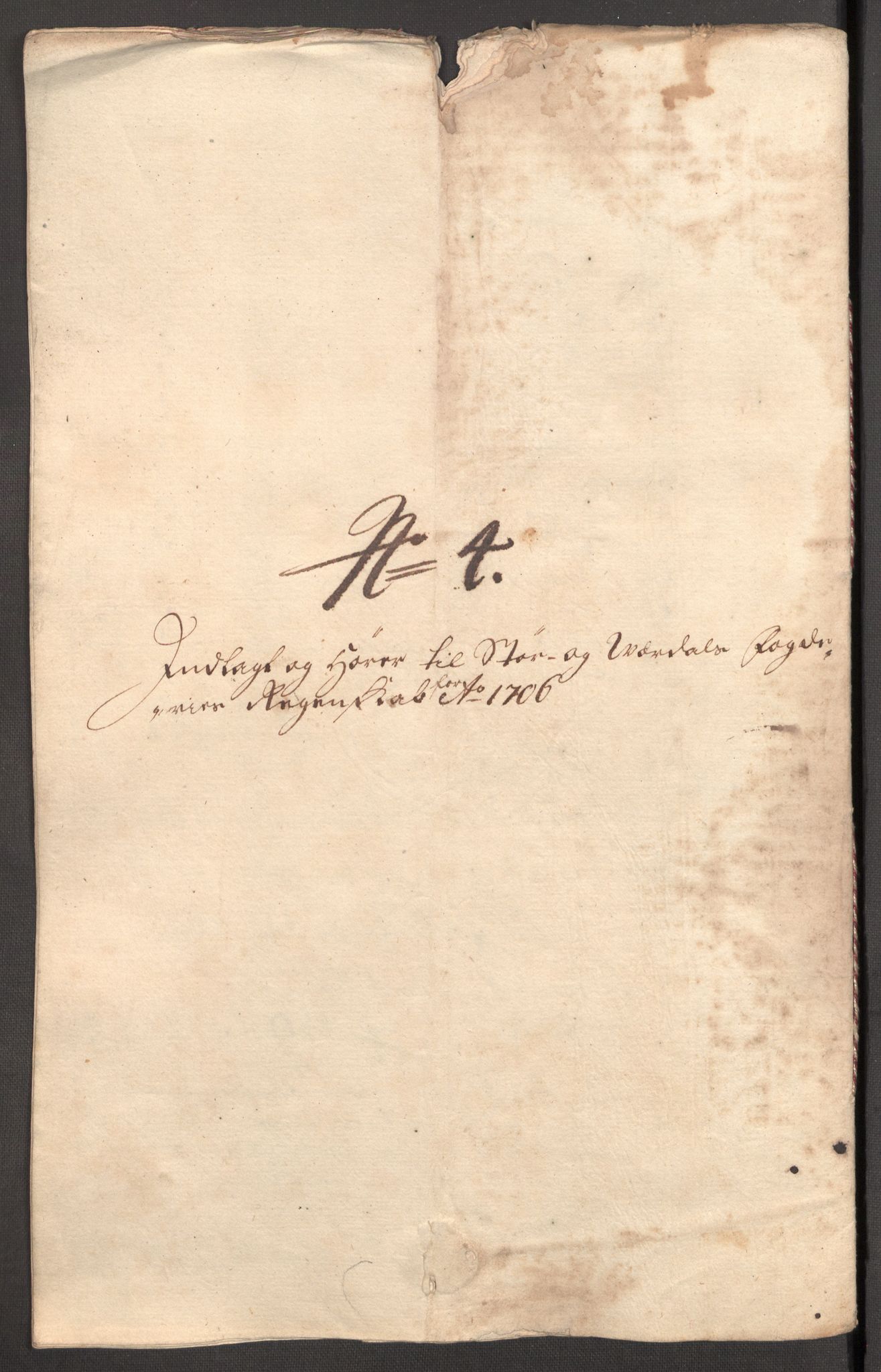 Rentekammeret inntil 1814, Reviderte regnskaper, Fogderegnskap, RA/EA-4092/R62/L4196: Fogderegnskap Stjørdal og Verdal, 1705-1706, p. 414