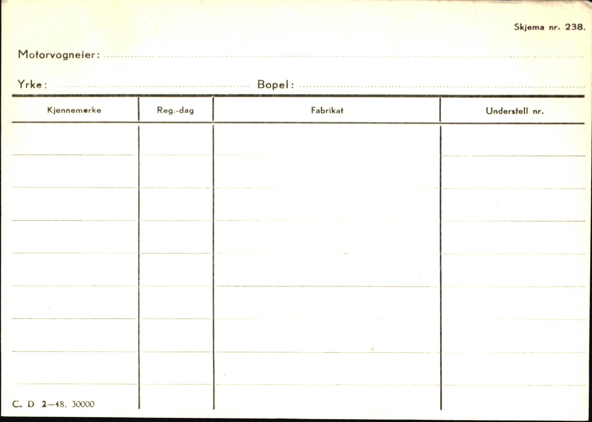 Statens vegvesen, Sogn og Fjordane vegkontor, AV/SAB-A-5301/4/F/L0145: Registerkort Vågsøy S-Å. Årdal I-P, 1945-1975, p. 2262