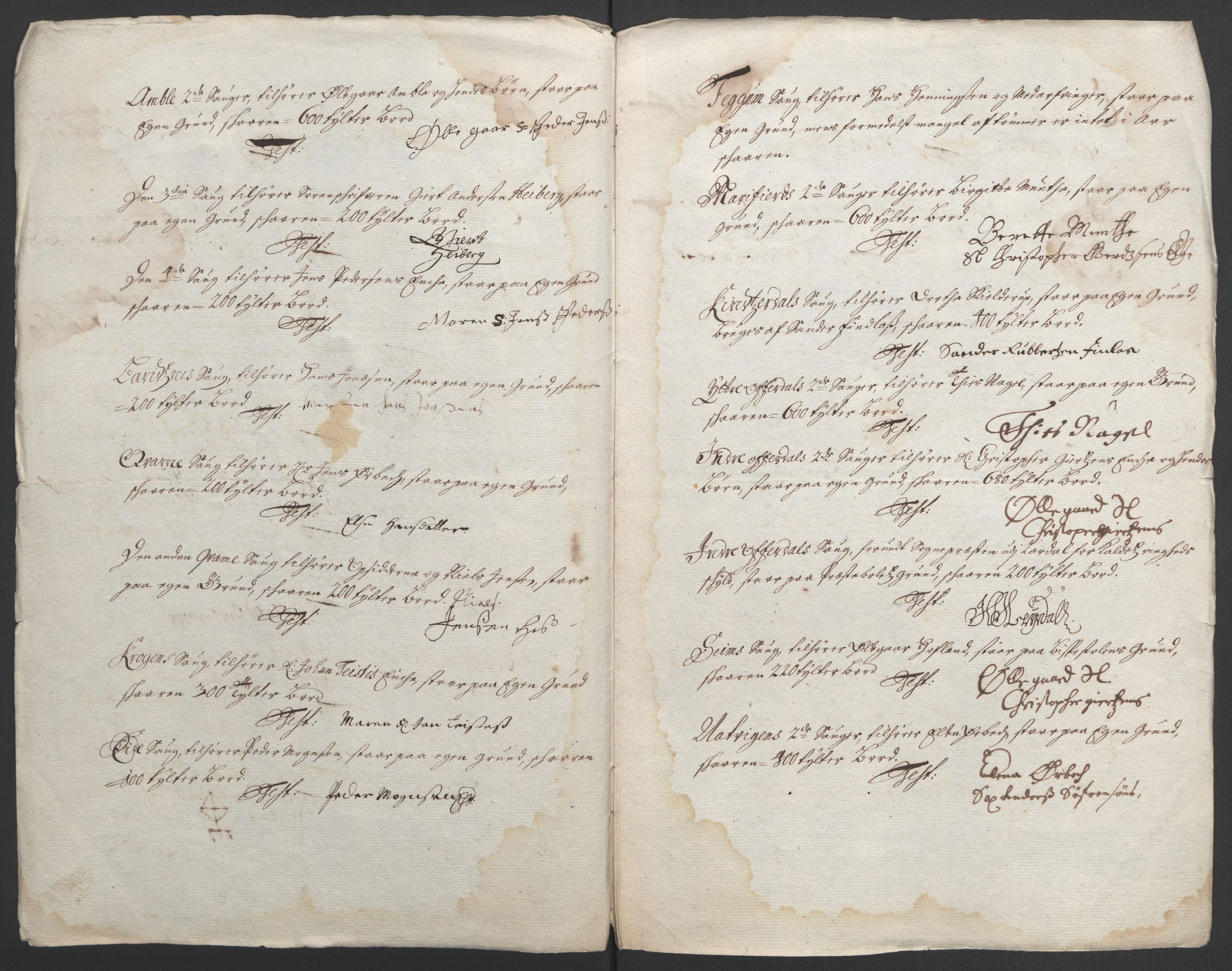 Rentekammeret inntil 1814, Reviderte regnskaper, Fogderegnskap, RA/EA-4092/R52/L3306: Fogderegnskap Sogn, 1691-1692, p. 234