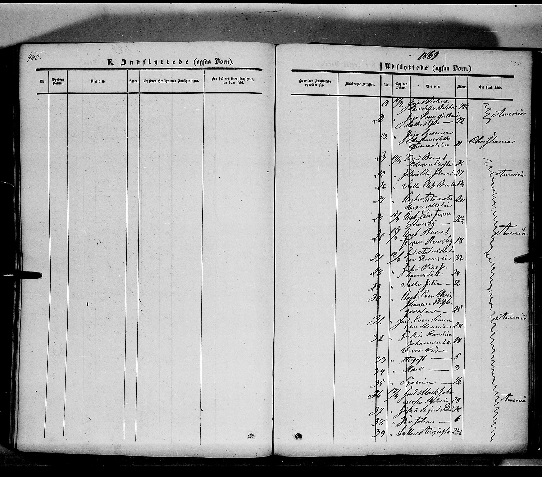 Nes prestekontor, Hedmark, SAH/PREST-020/K/Ka/L0004: Parish register (official) no. 4, 1852-1886, p. 460