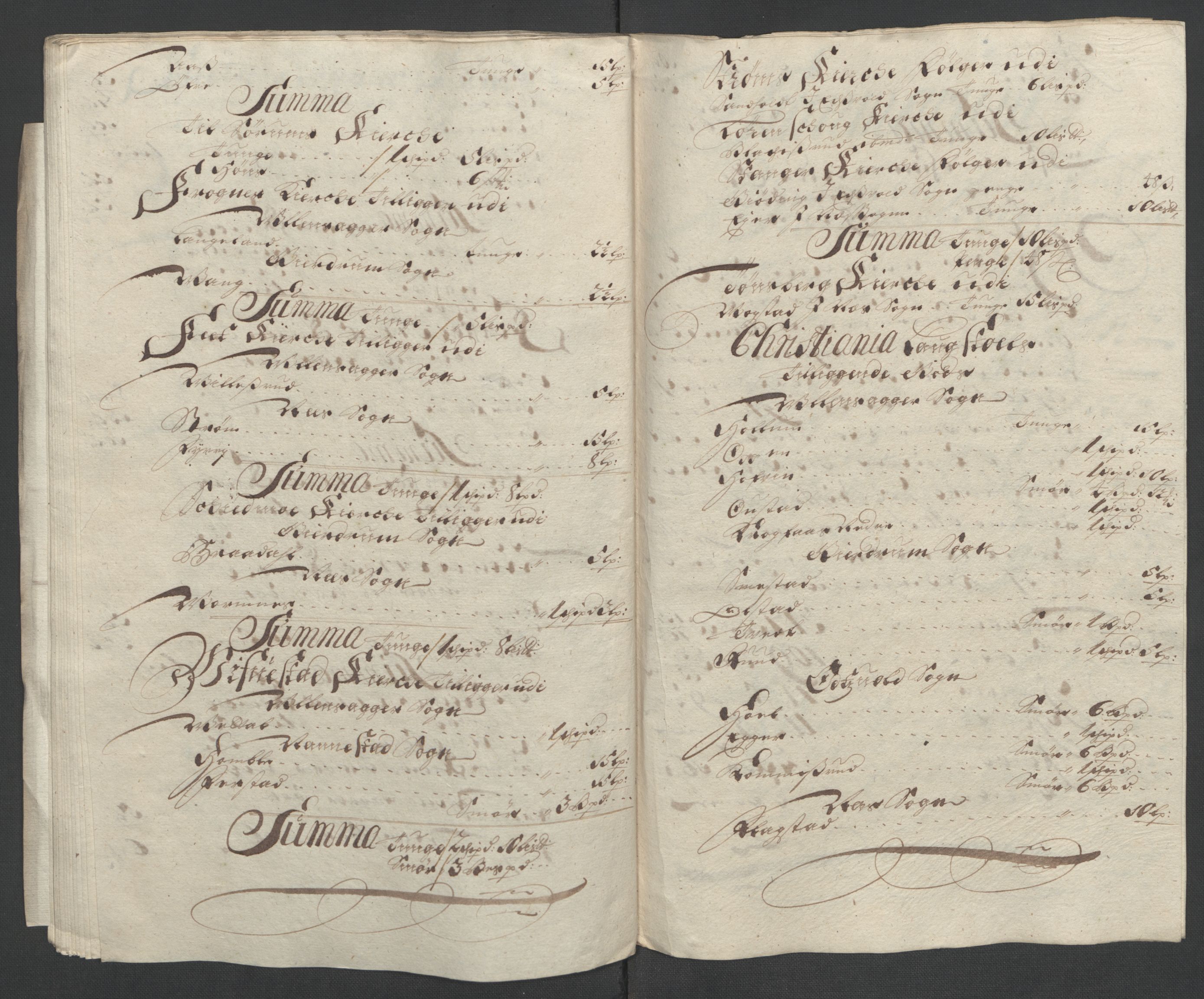 Rentekammeret inntil 1814, Reviderte regnskaper, Fogderegnskap, AV/RA-EA-4092/R12/L0719: Fogderegnskap Øvre Romerike, 1708-1709, p. 326