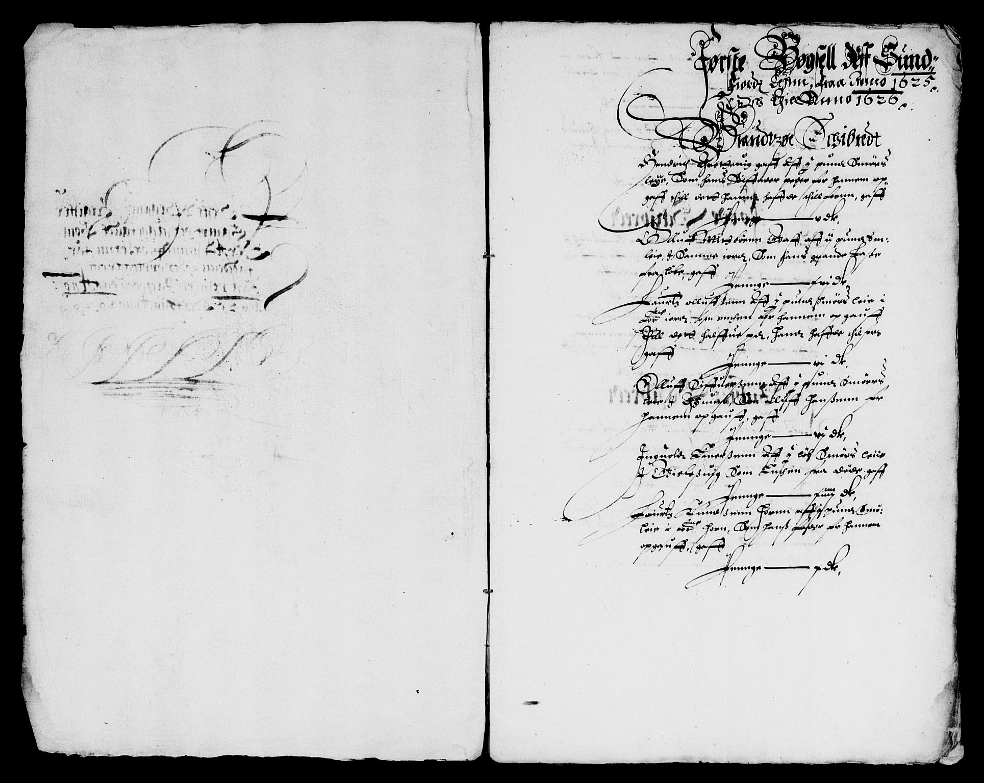 Rentekammeret inntil 1814, Reviderte regnskaper, Lensregnskaper, AV/RA-EA-5023/R/Rb/Rbt/L0038: Bergenhus len, 1624-1626