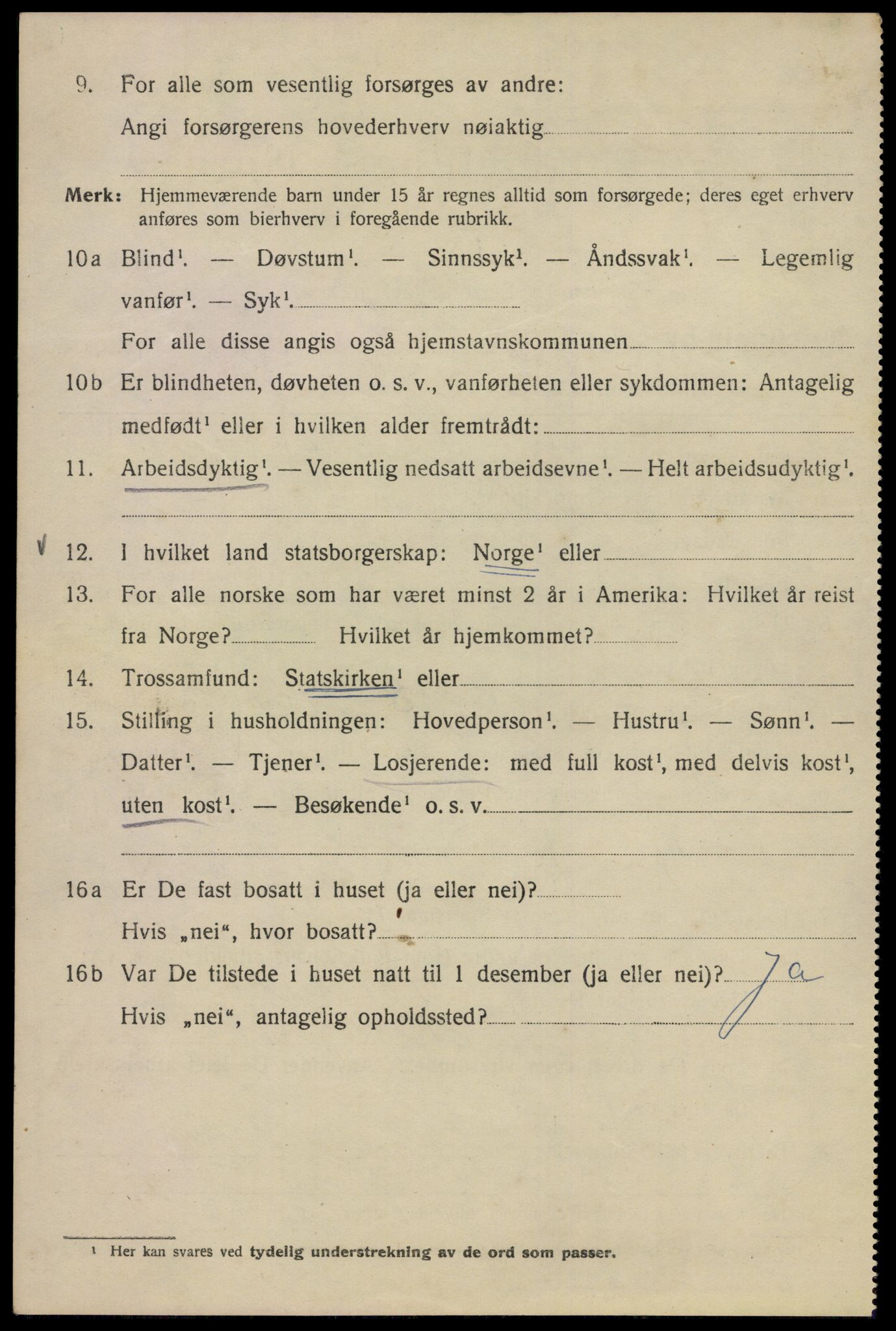 SAO, 1920 census for Kristiania, 1920, p. 355150