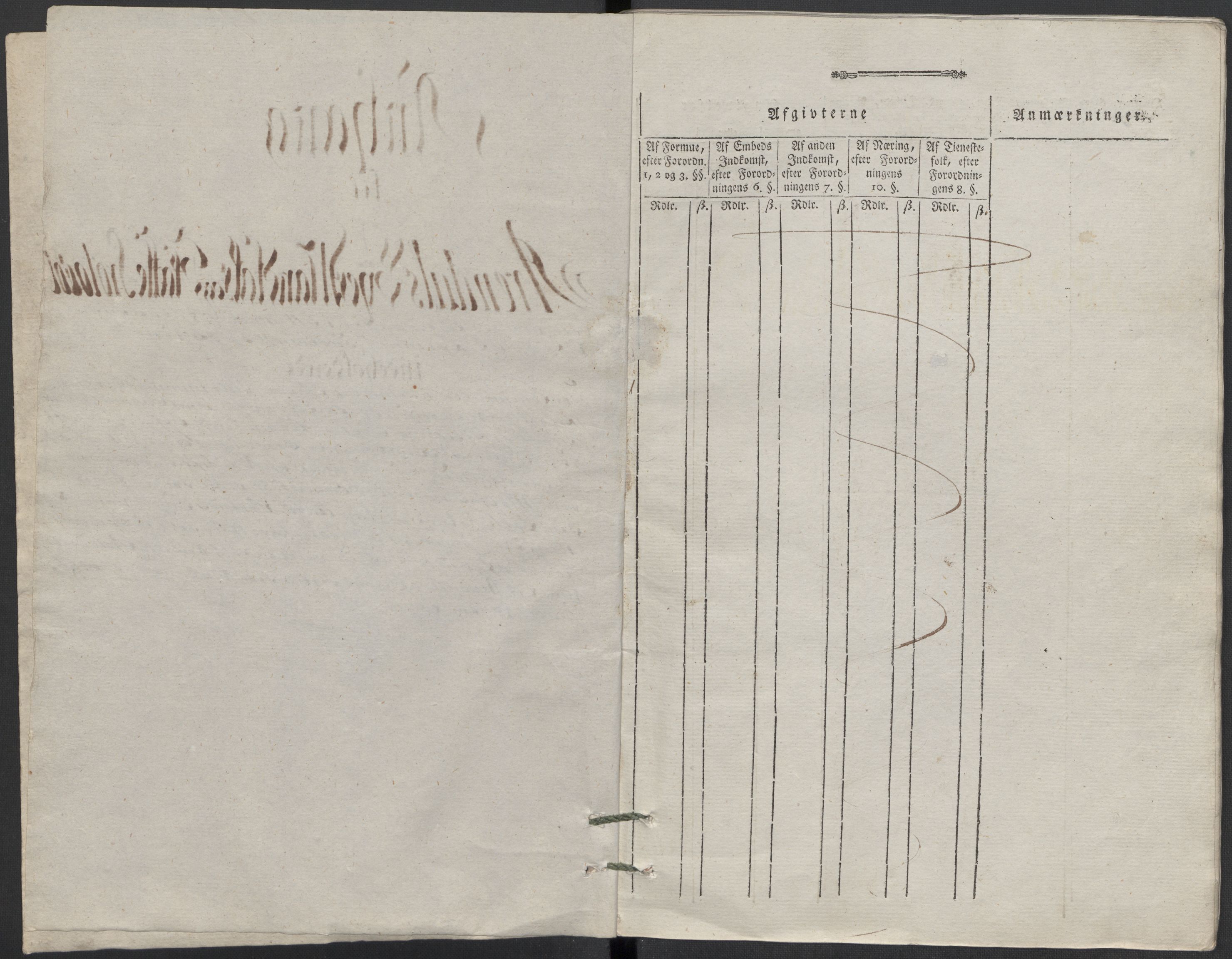 Rentekammeret inntil 1814, Reviderte regnskaper, Mindre regnskaper, AV/RA-EA-4068/Rf/Rfe/L0002: Arendal. Bergen, 1789, p. 435